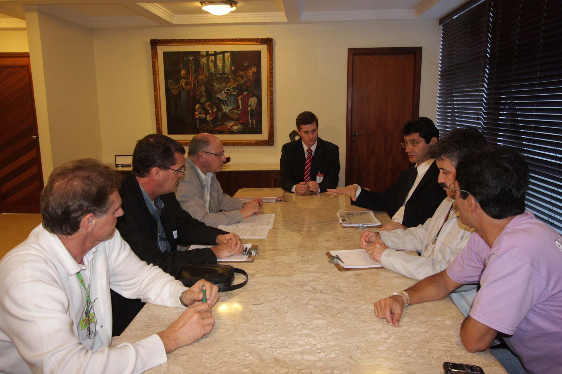 Reunião com representantes SINDALESC e AFALESC