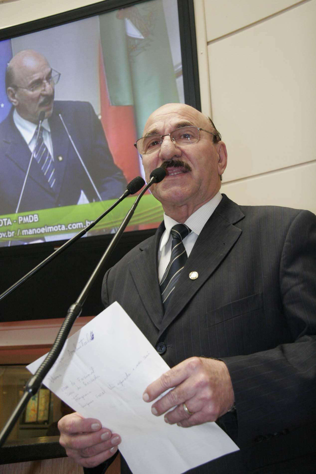 Deputado Manoel Mota (PMDB)