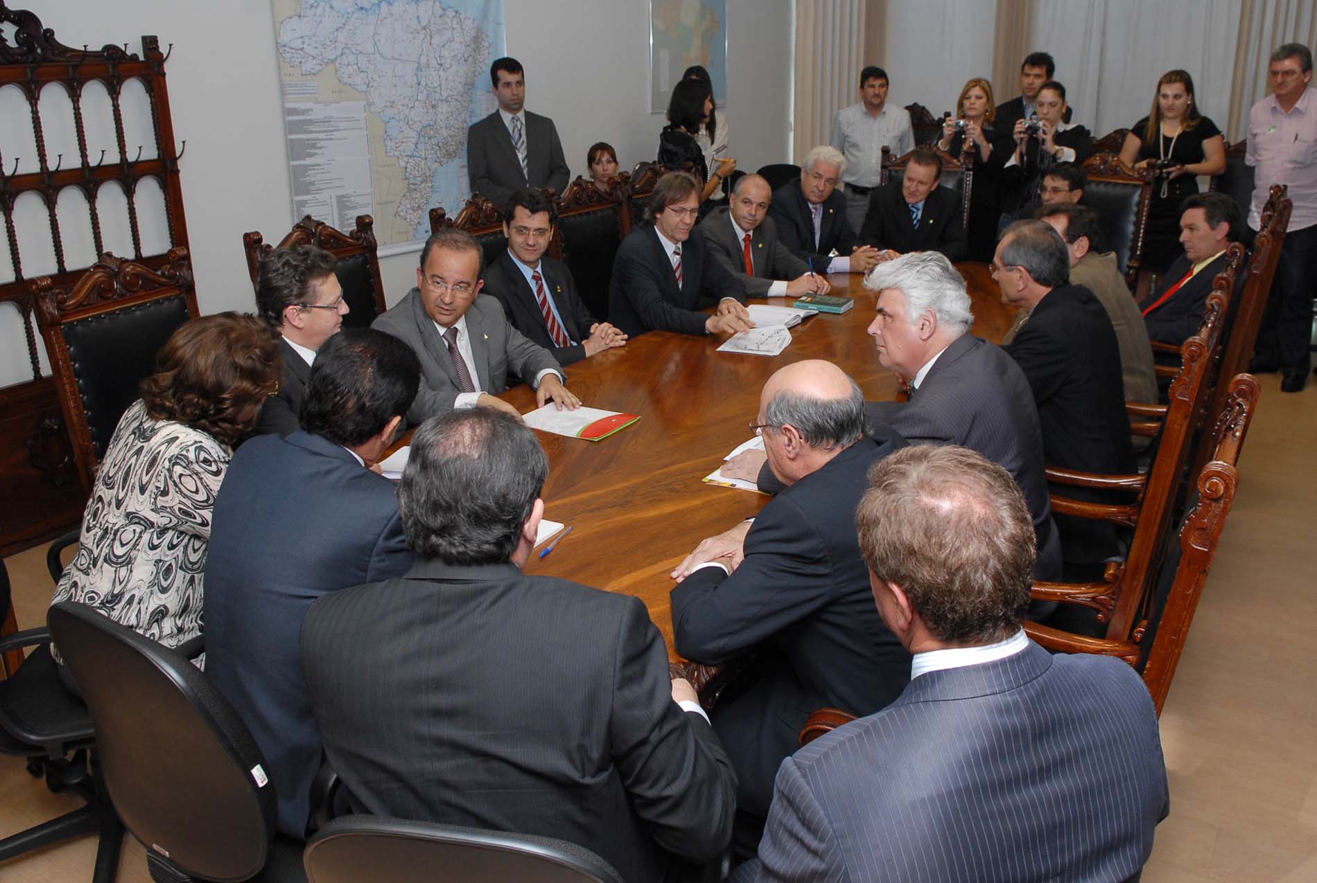 Bancada de SC com o Ministro dos Transportes