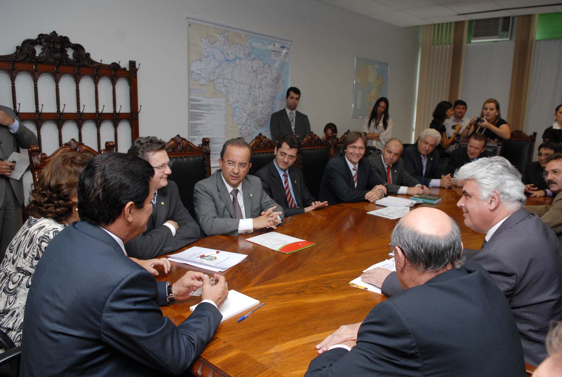 Bancada de SC com o Ministro dos Transportes