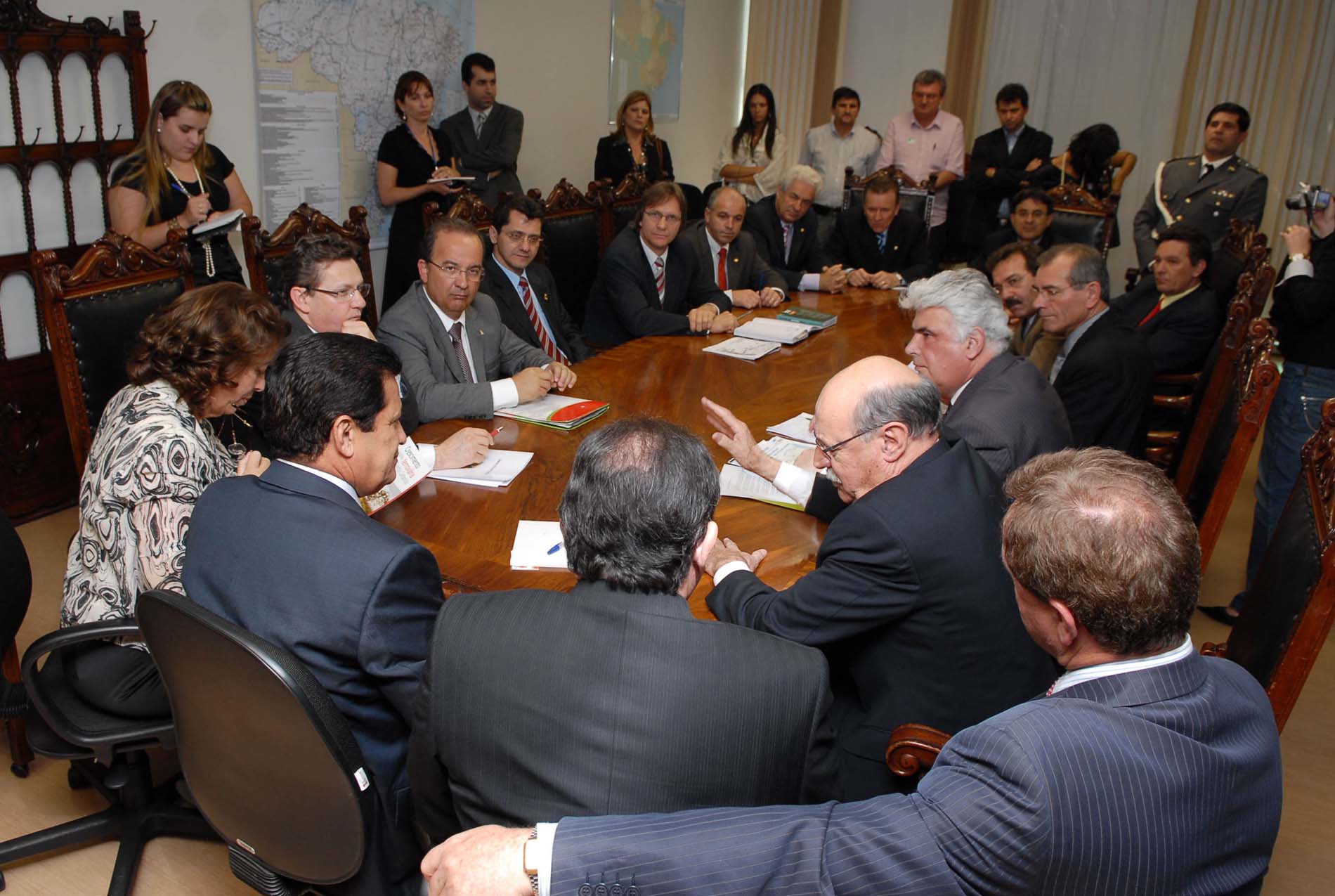 Bancada de SC com o Ministro dos Transportes