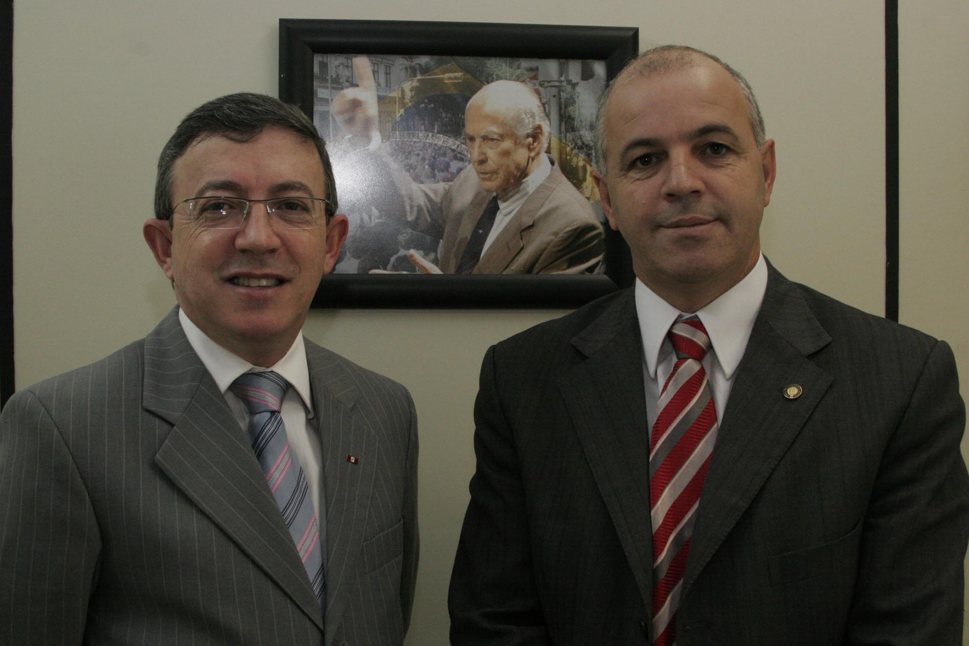Educação e segurança pública de São José são temas de visita no Parlamento
