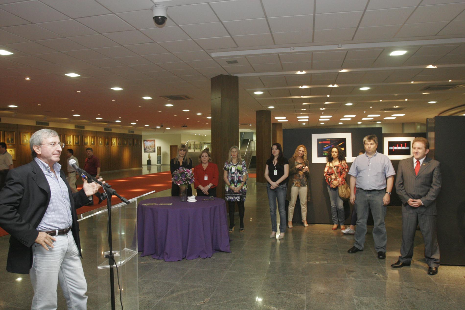 Abertura da Exposição de Fotografias de Michele Angelíllo