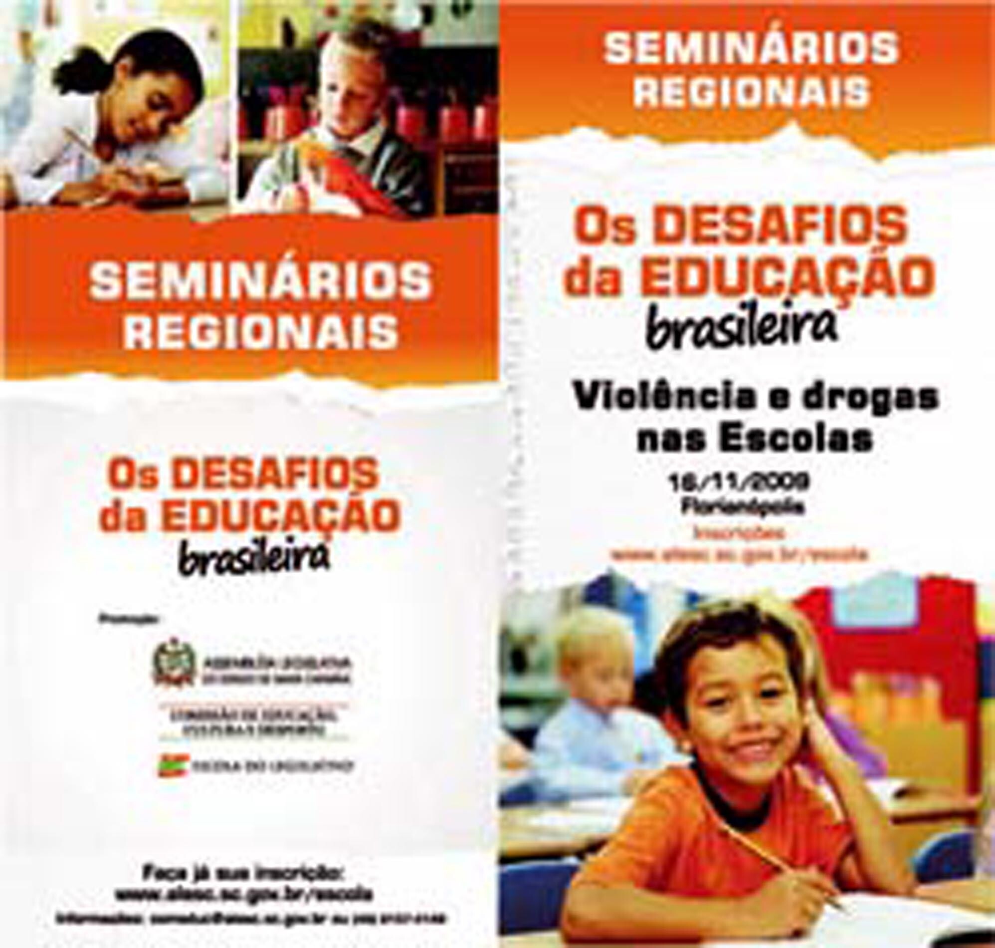 Dos Gabinetes – Violência e Drogas nas Escolas será tema de seminário na Assembleia Legislativa, na