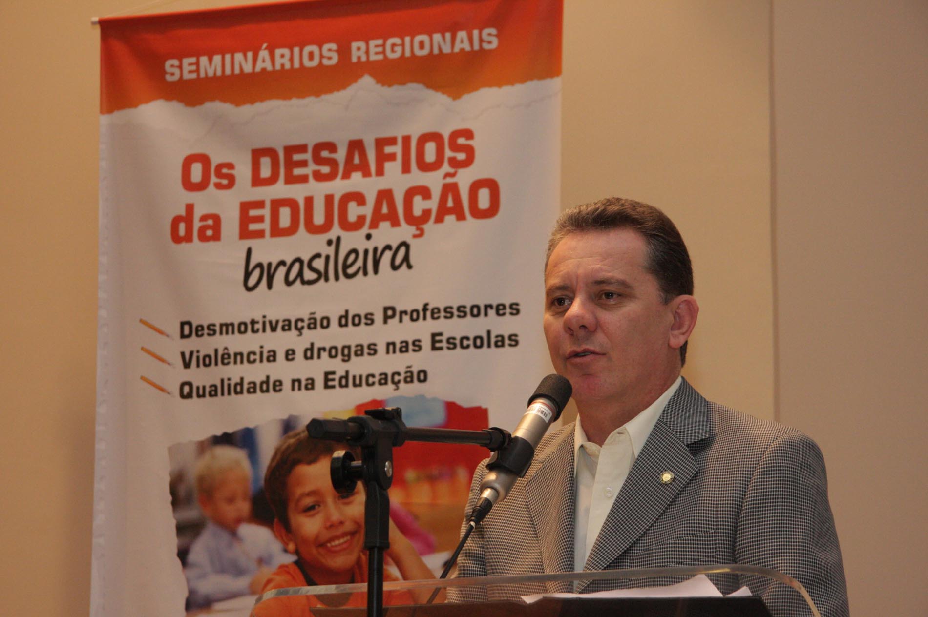 Seminário Regional  - Os Desafios da Educação Brasileira: Violência e Drogas nas Escolas - Deputado Joares Ponticelli (PP)