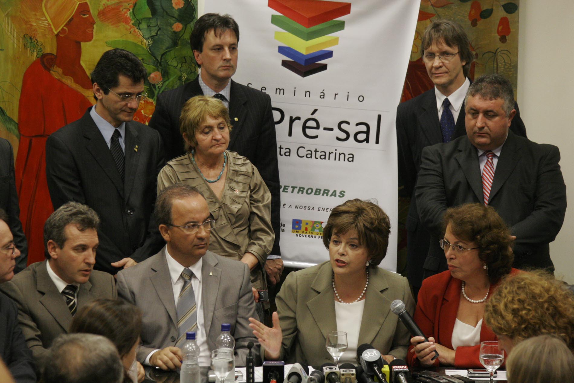 Coletiva sobre Pré Sal  – Ministra Dilma Rousseff