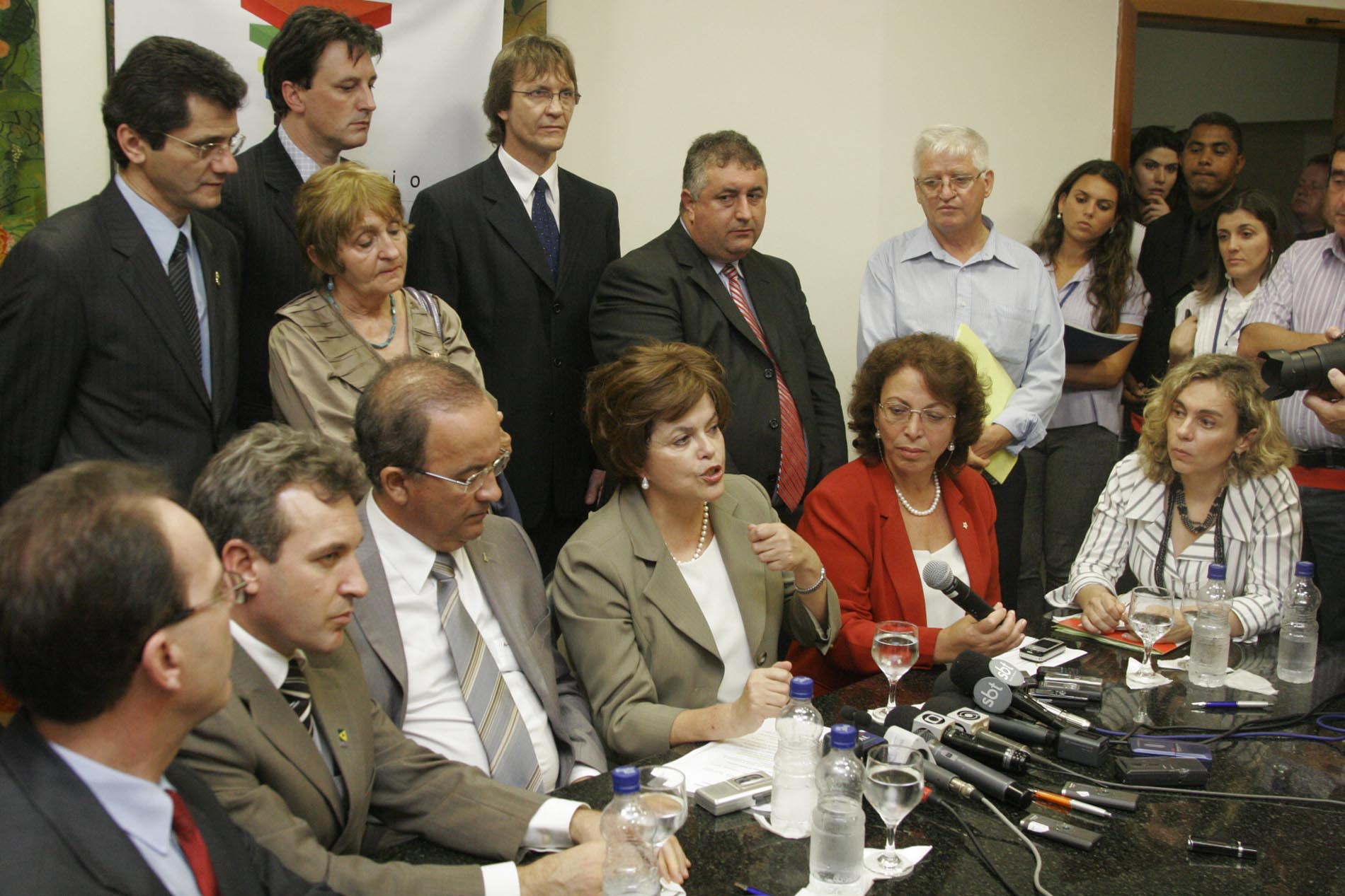 Coletiva sobre Pré Sal  - Ministra Dilma Rousseff