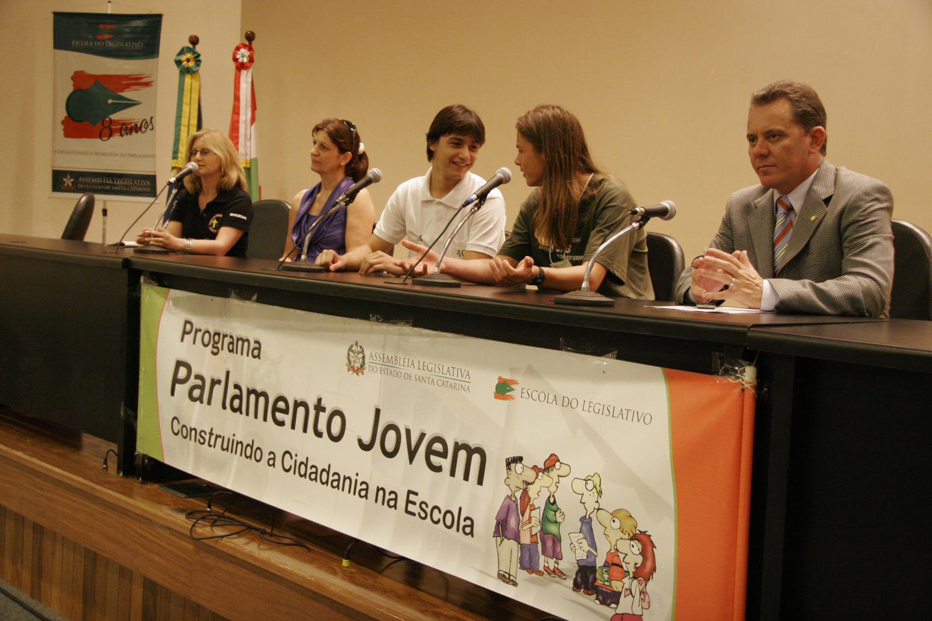 Abertura da 9ª Edição do Parlamento Jovem