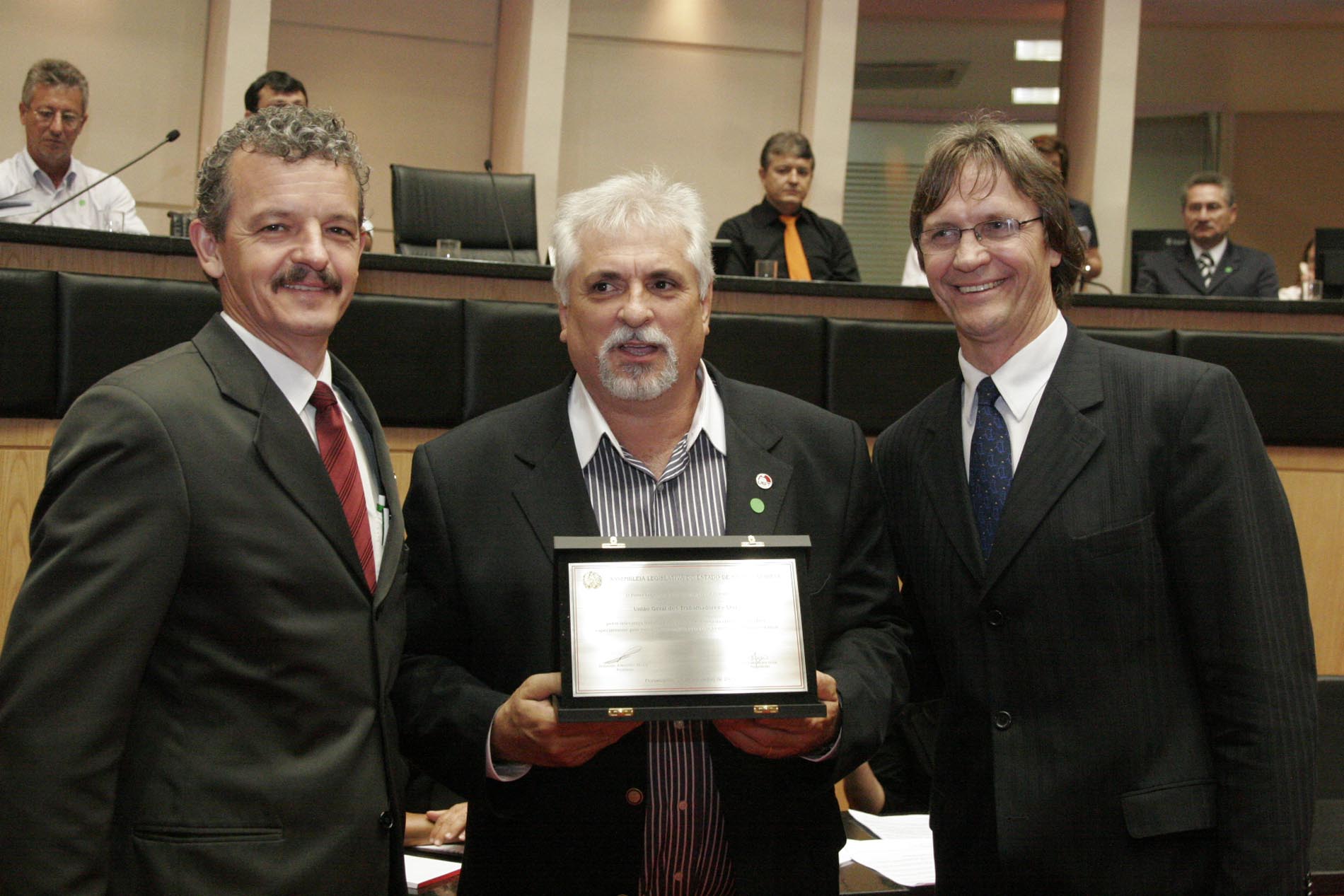 Sessão Especial em homenagem as Centrais Sindicais