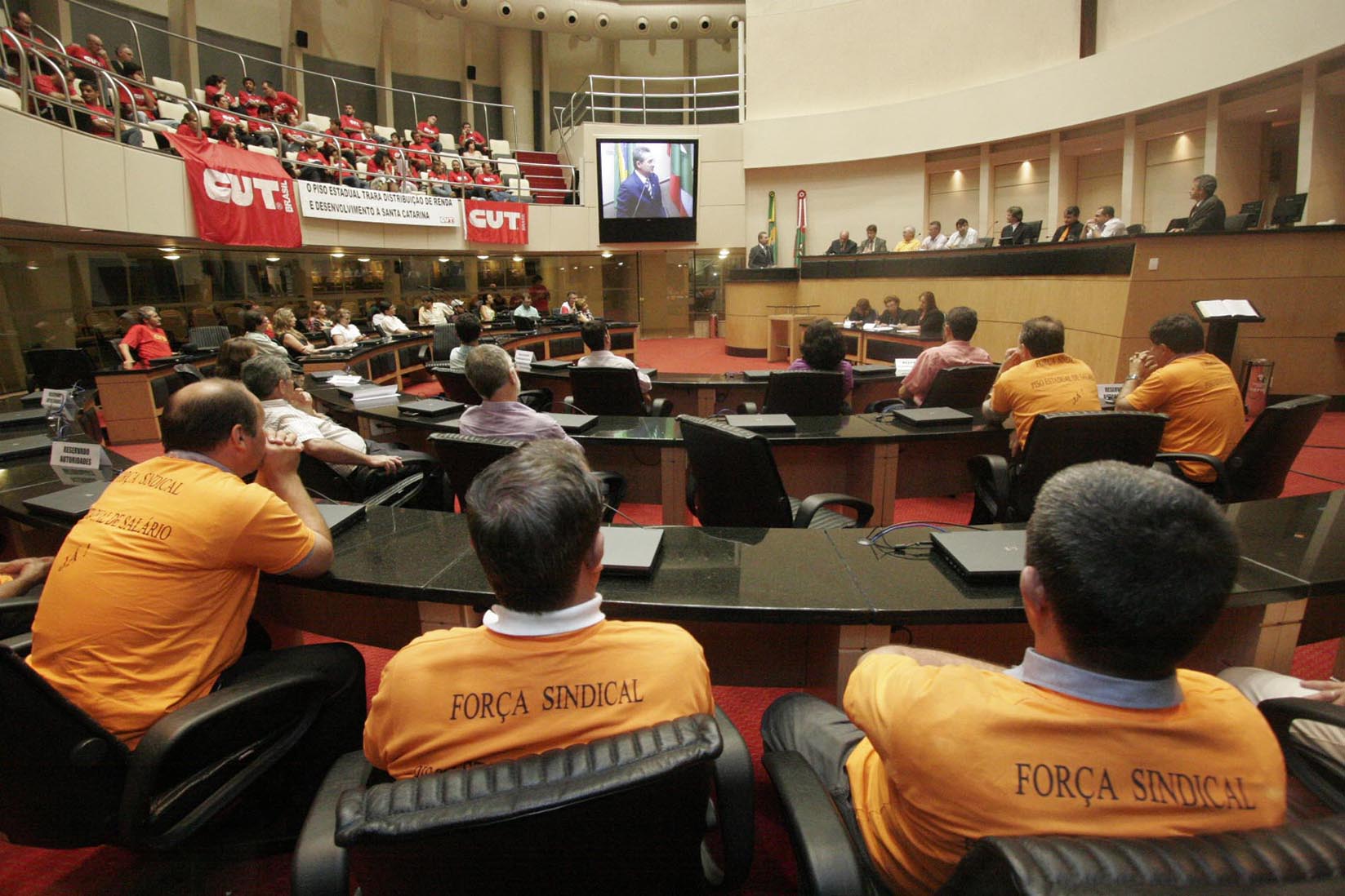 Sessão Especial em homenagem as Centrais Sindicais