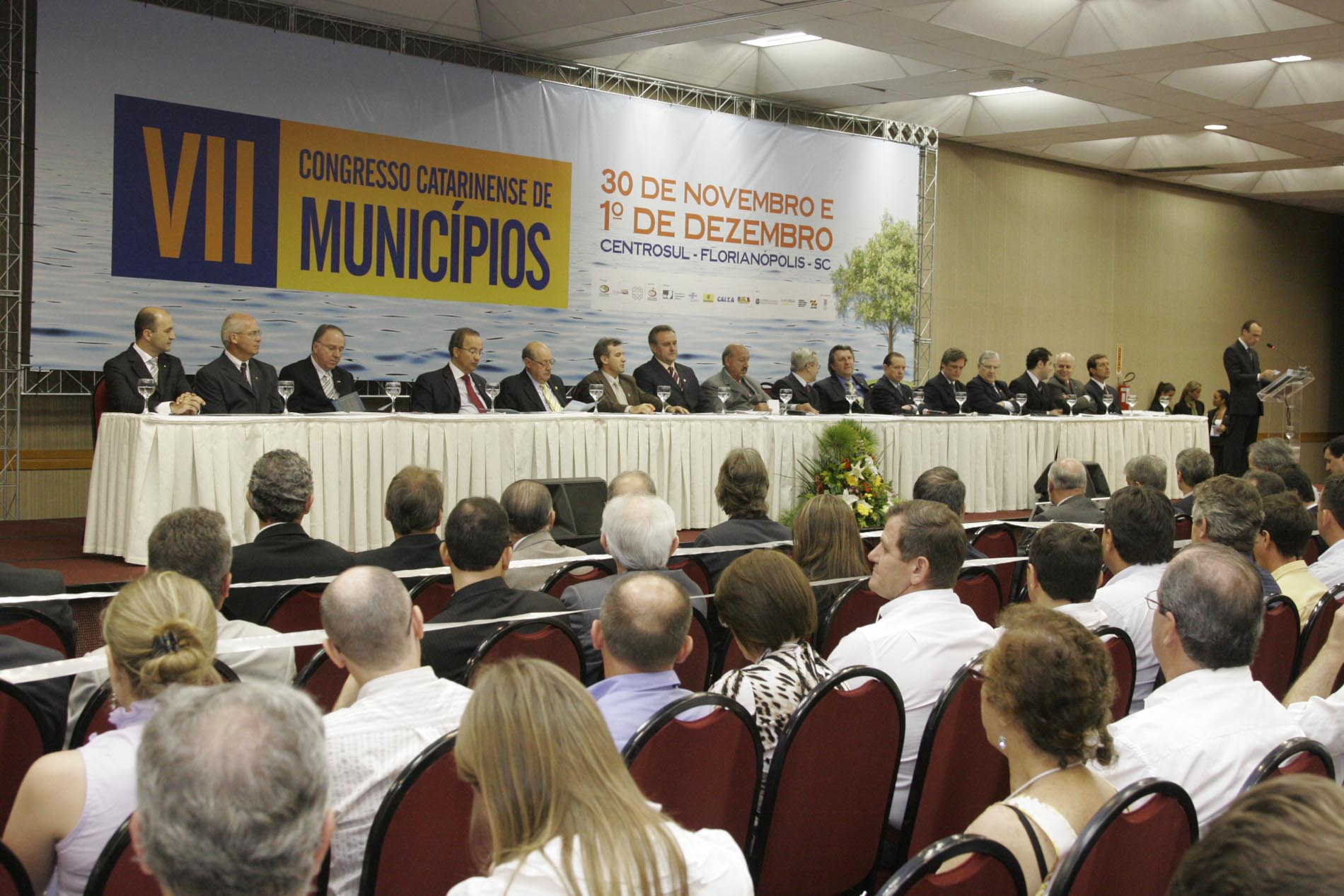 Abertura – VII Congresso Catarinense de Municípios