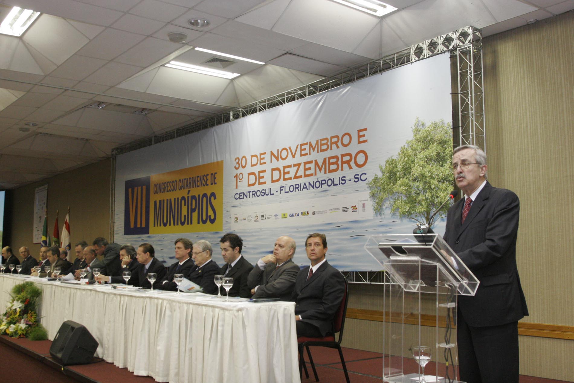 Abertura - VII Congresso Catarinense de Municípios