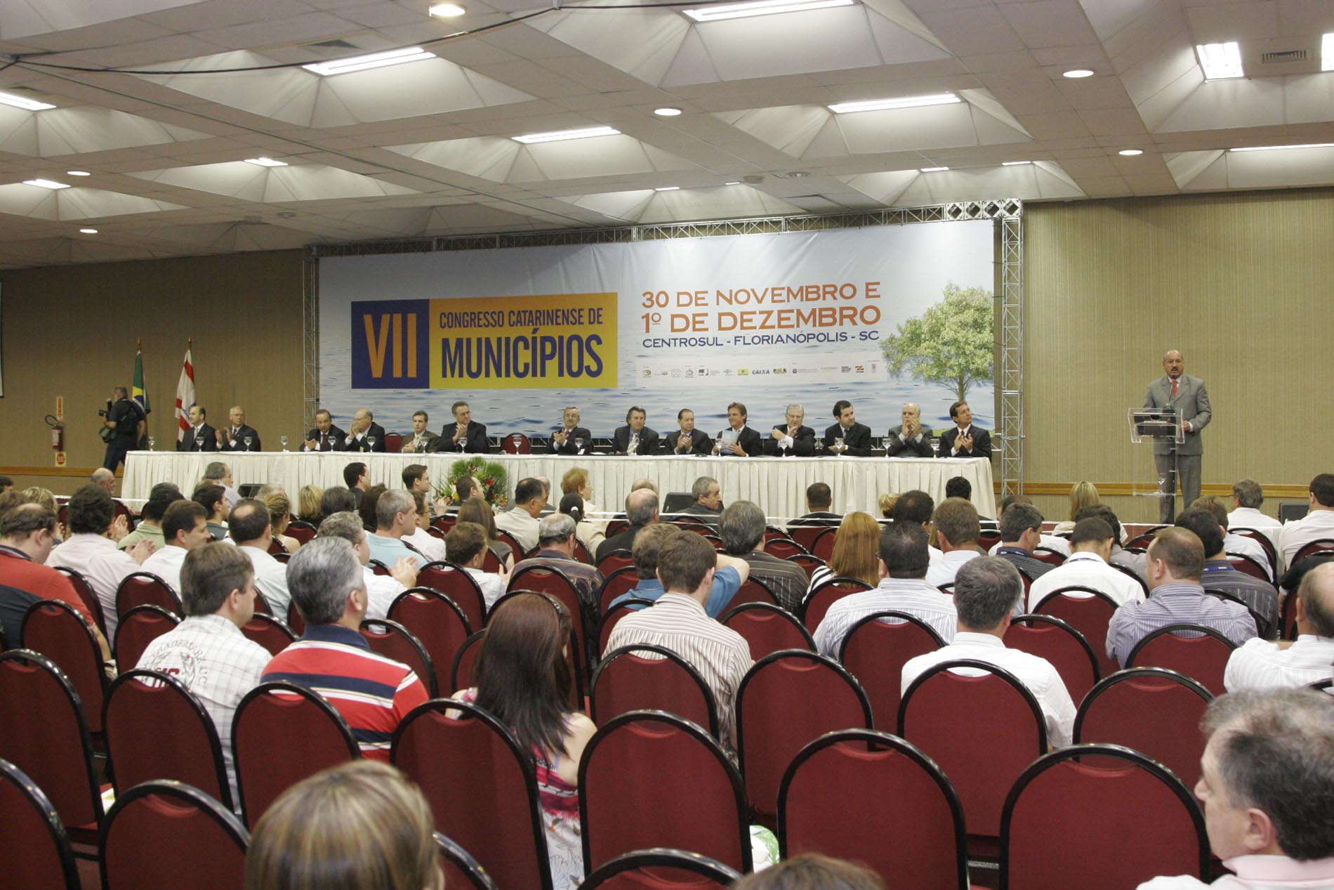Abertura - VII Congresso Catarinense de Municípios