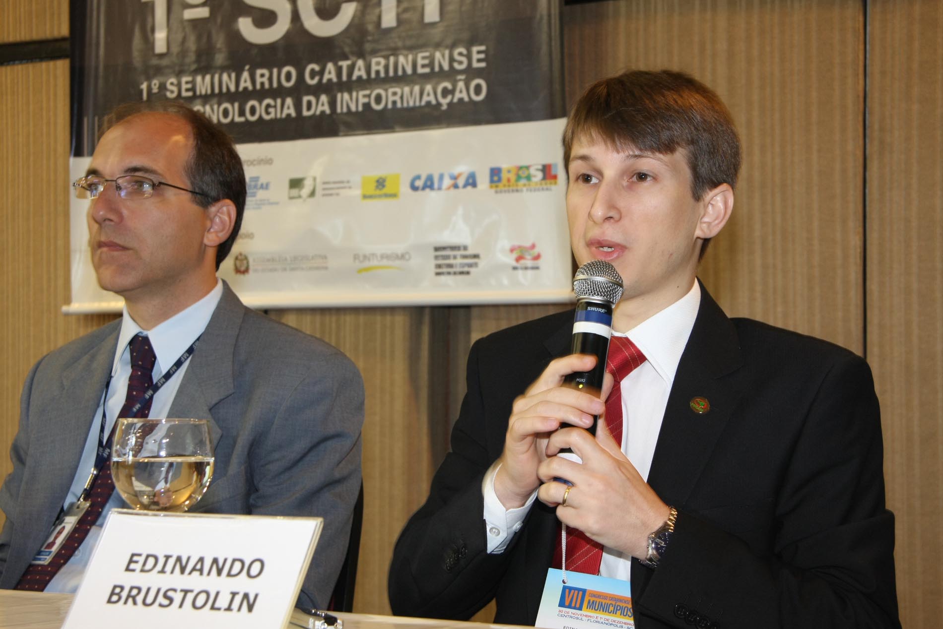VII Congresso Catarinense de Municípios - Edinando Brustollin.