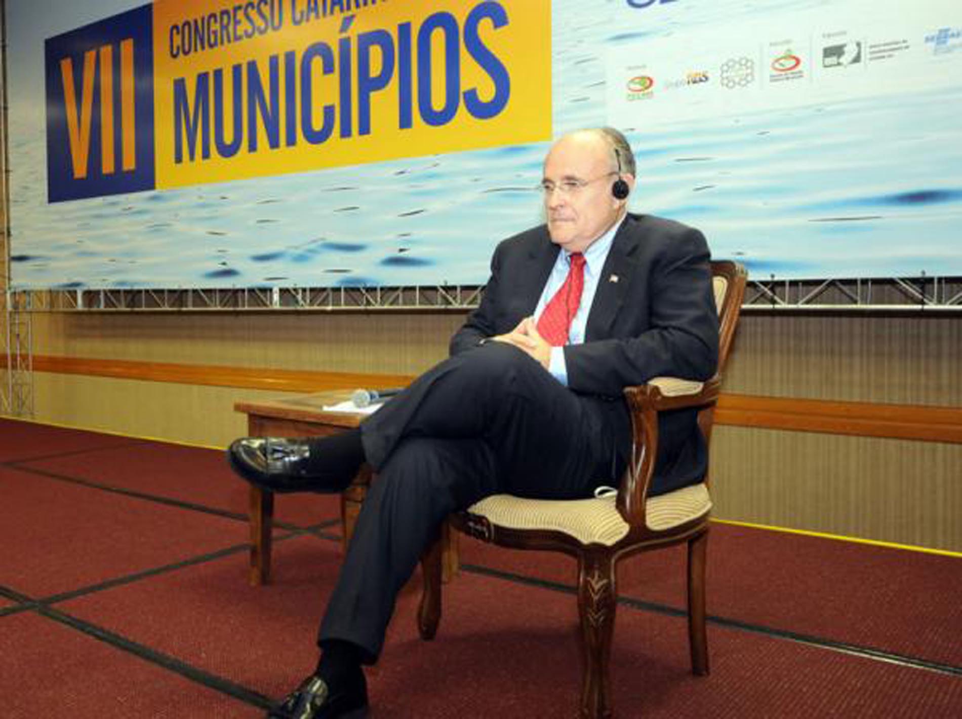 Rudouph Giuliani – Ex-prefeito de Nova Iorque