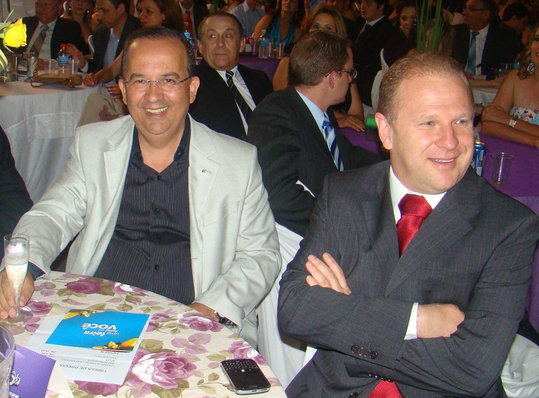 Jorginho Mello e Gelson Merisio