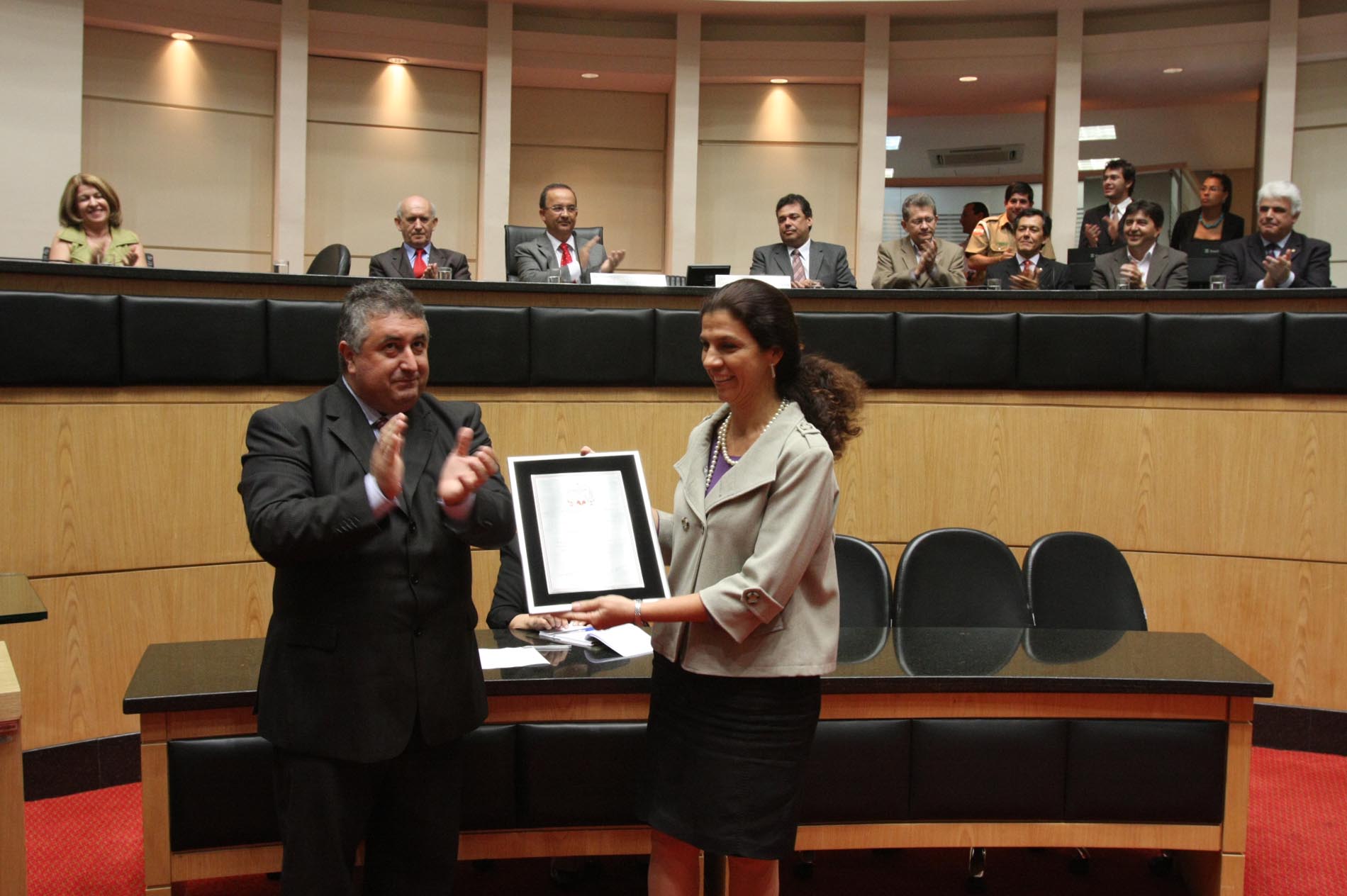 Sessão Especial em homenagem a Caixa Econômica Federal - CEF pelos relevantes serviços prestados ao Estado de Santa Catarina