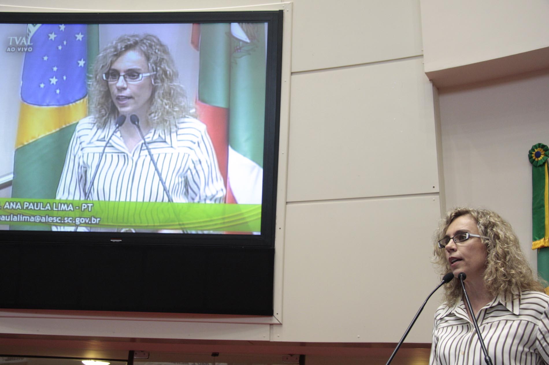 Deputada Ana Paula Lima (PT)