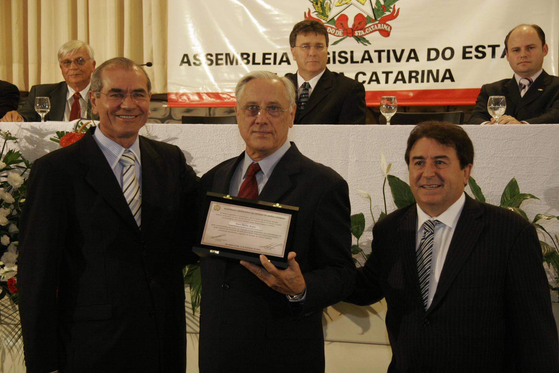 Sessão Solene comemorativa dos 80 anos da Empresa Condor de São Bento do Sul
