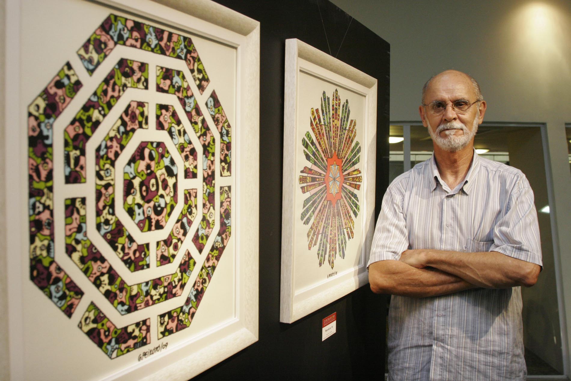 Assembleia Legislativa inicia a atividade cultural de 2010 com exposição de Mandalas