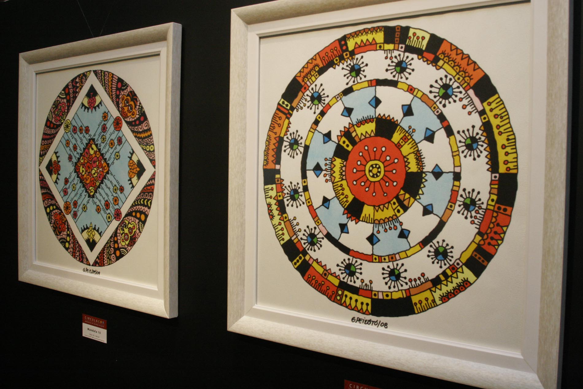 Assembleia Legislativa inicia a atividade cultural de 2010 com exposição de Mandalas