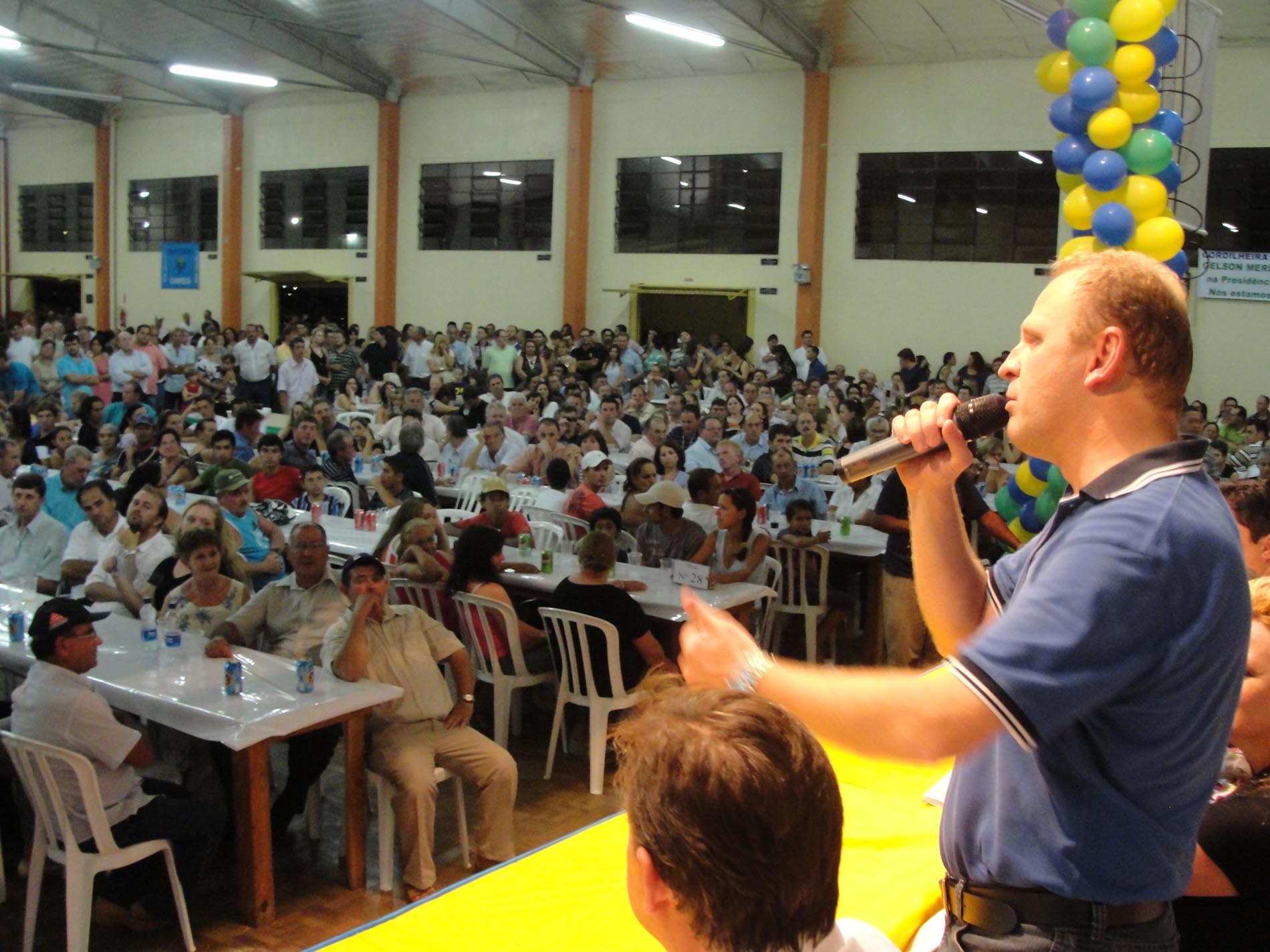 Deputado Gelson Merísio (DEM) em Chapecó