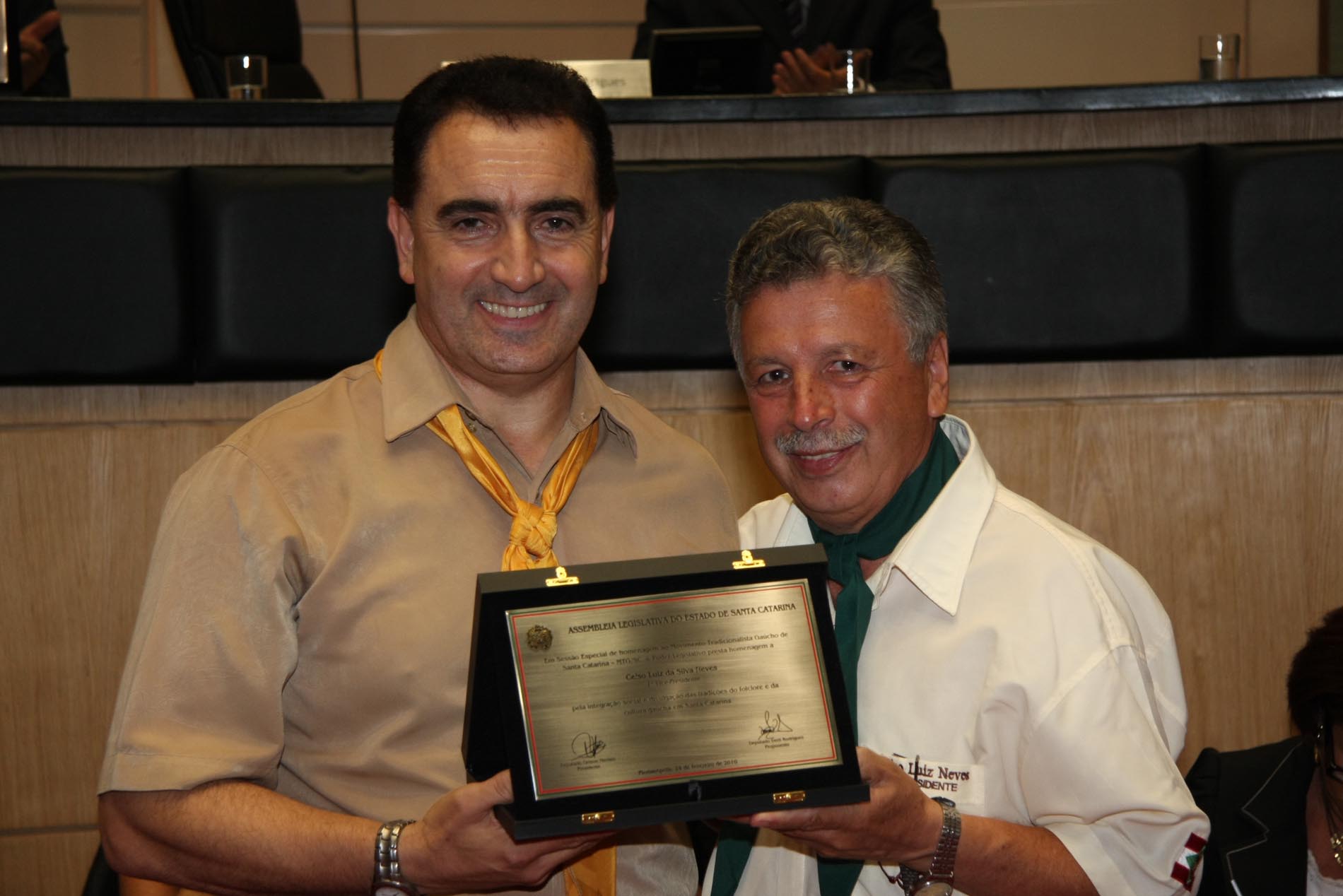Sessão Especial em homenagem ao Movimento Tradicionalista Gaúcho de Santa Catarina