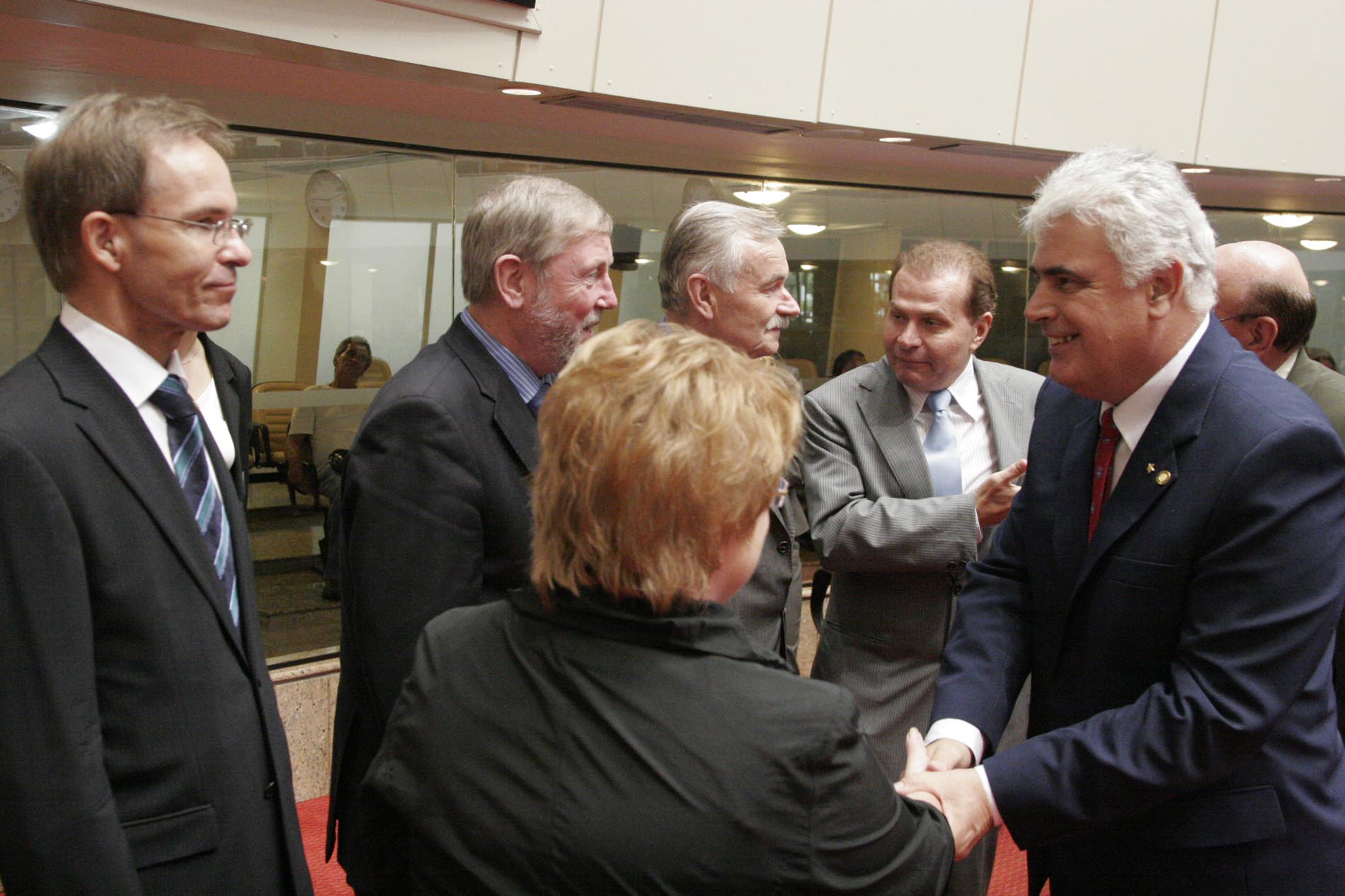 Empresários alemães visitam Alesc