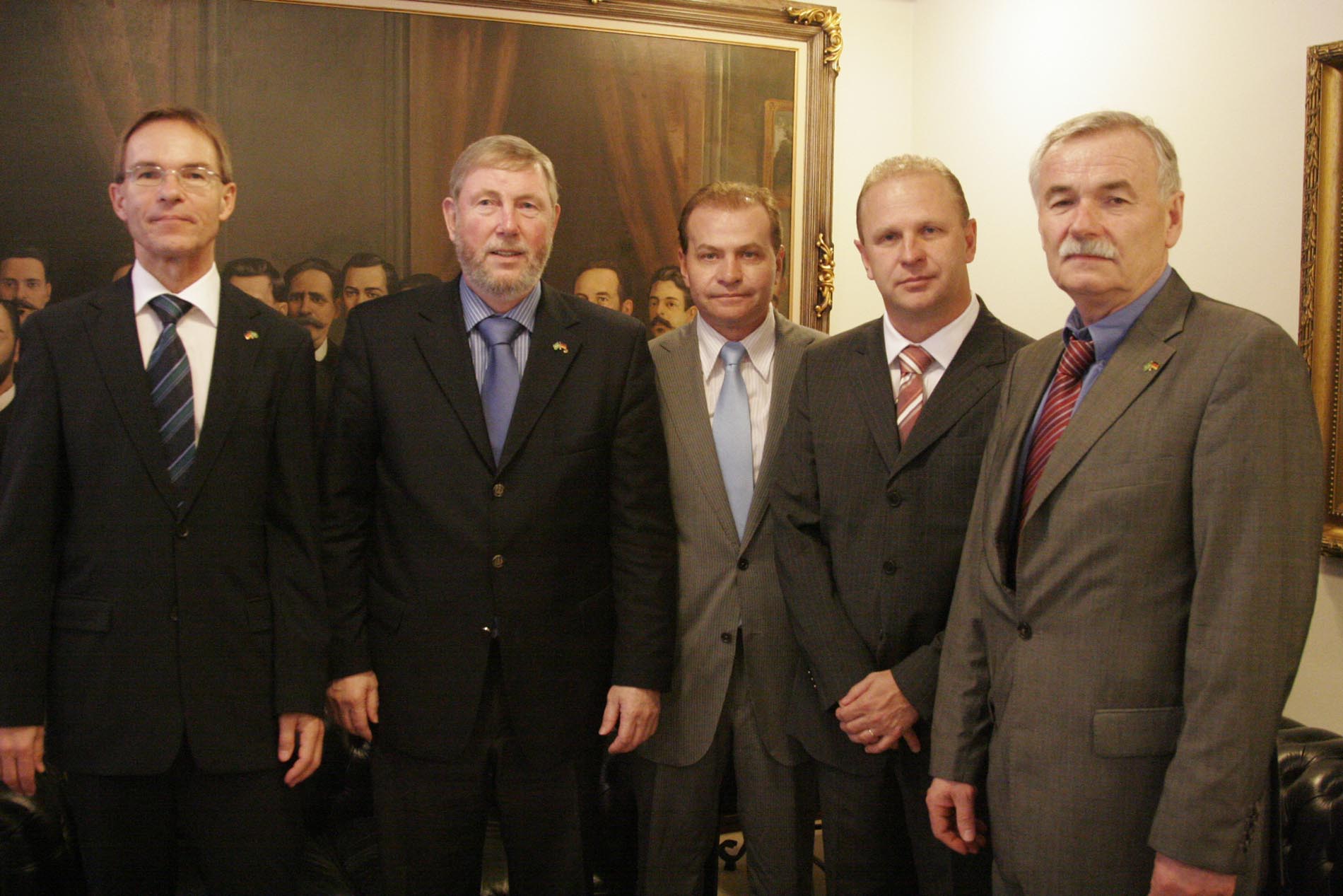 Empresários alemães visitam Alesc