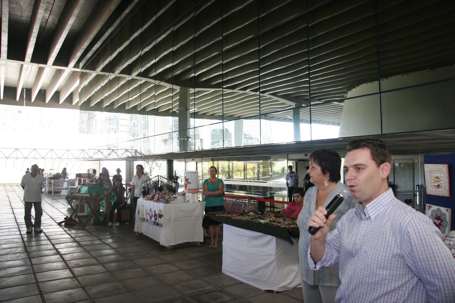 Abertura da exposição sobre a Semana do artesão - Acontece nos dias 15 a 19 de março 2010