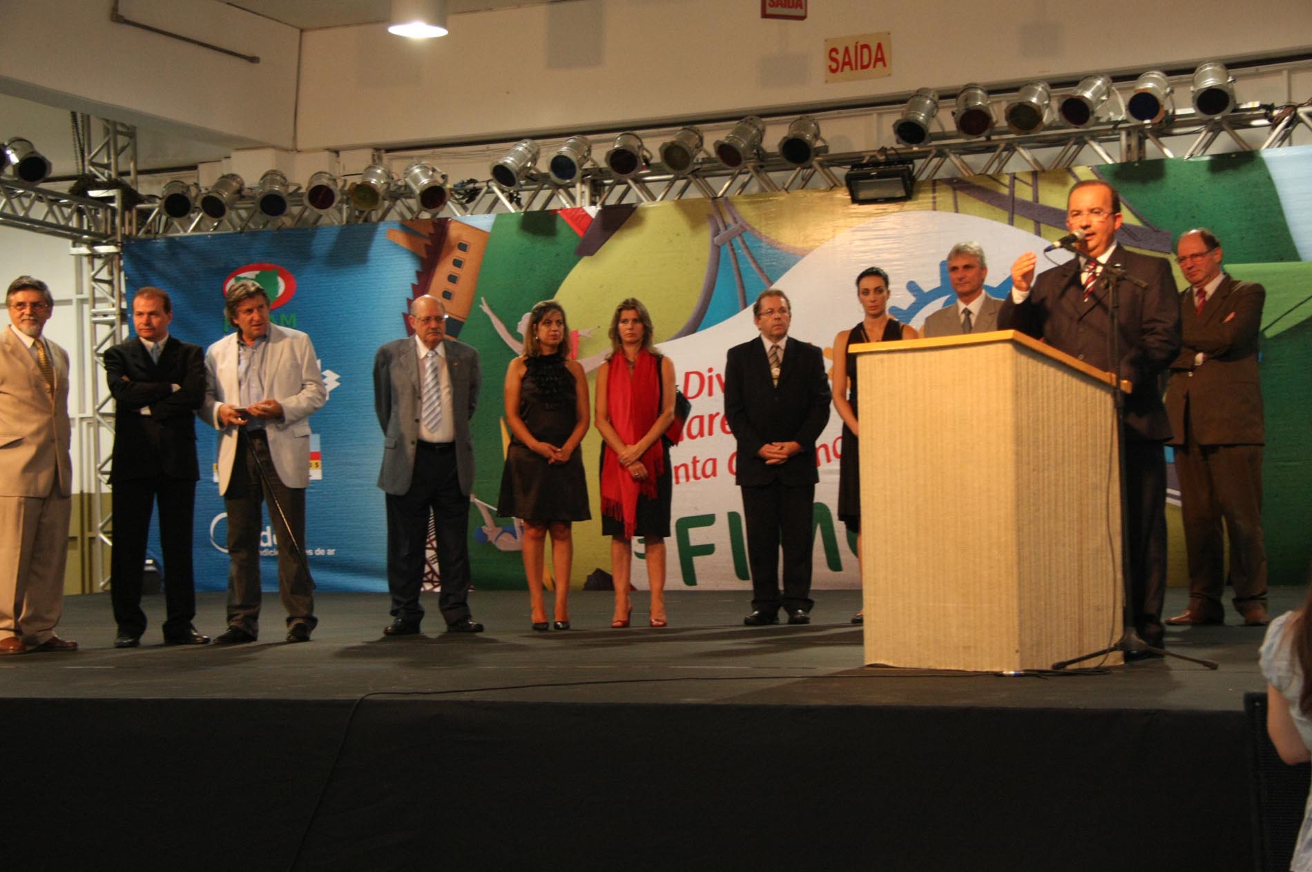 Abertura da terçeira edição do FIMC