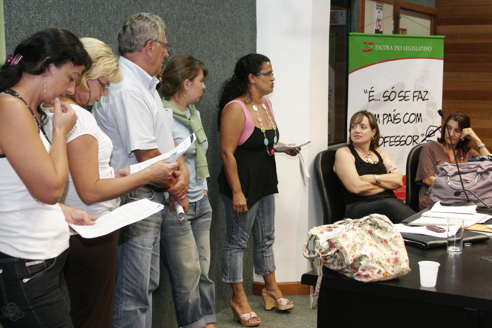 Reunião pedagógica - Escola do Legislativo