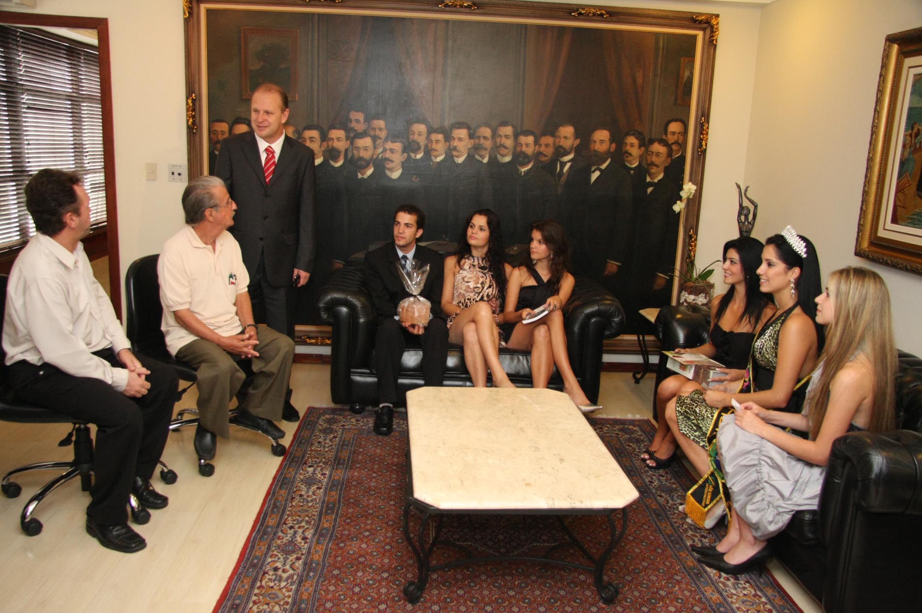 Candidatas a Miss Ecologia 2010 visitam Alesc