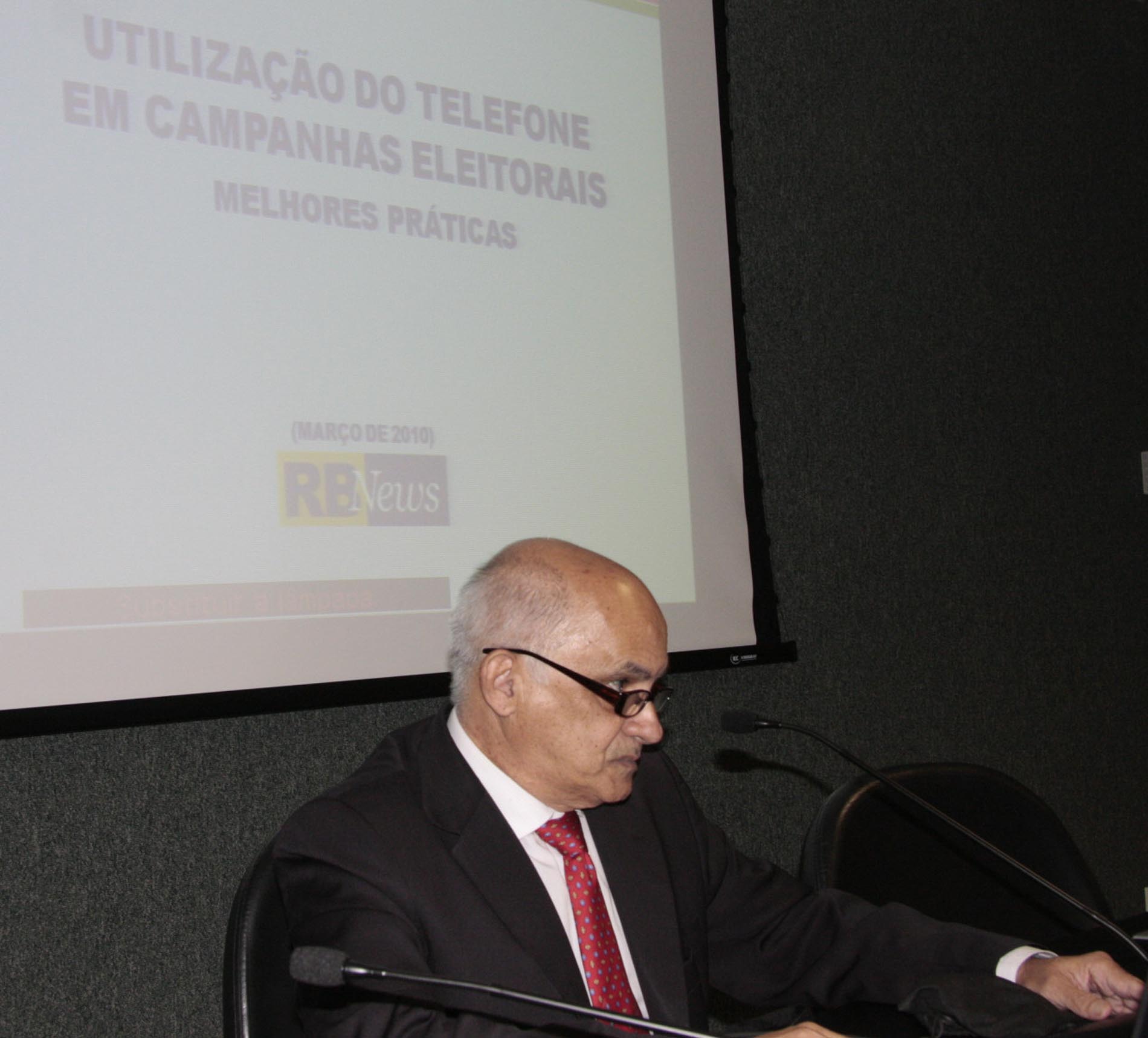 Seminário aborda o uso do telefone em campanha eleitoral