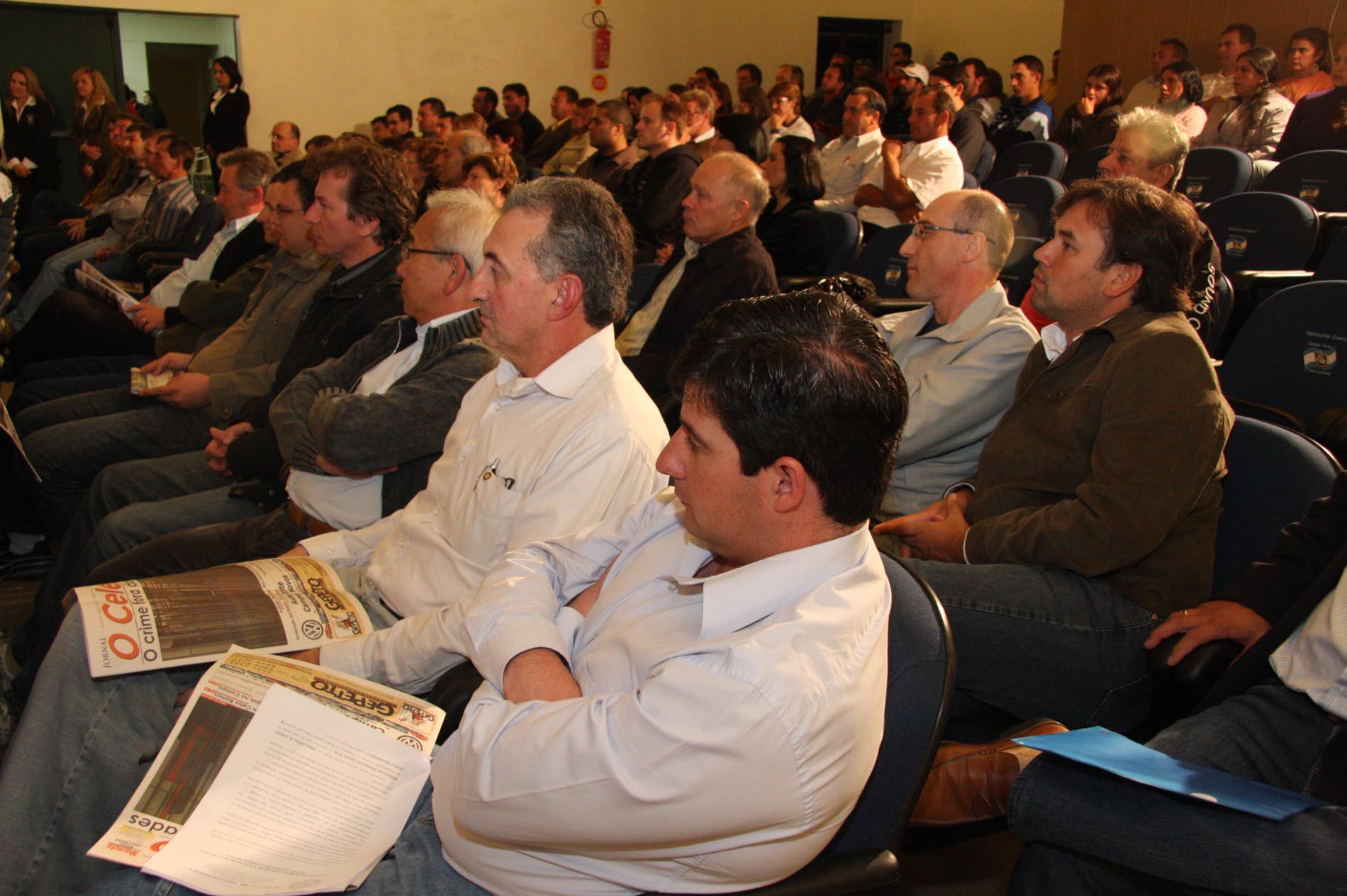 Audiência Pública a fim de debater o aumento dos índices de violência no município de Campos Novos.