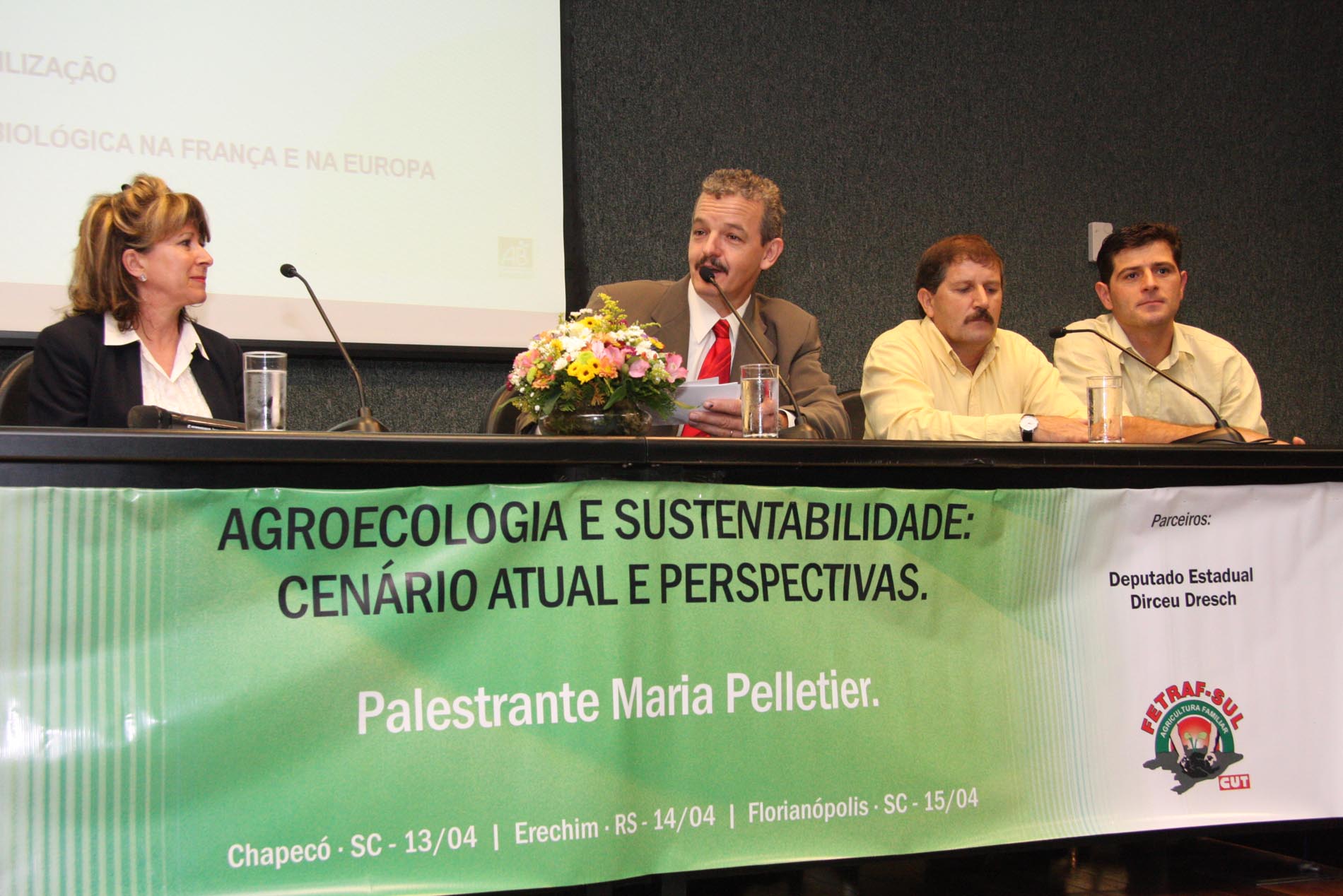 Empresária e ativista ambiental Maria Pelletier