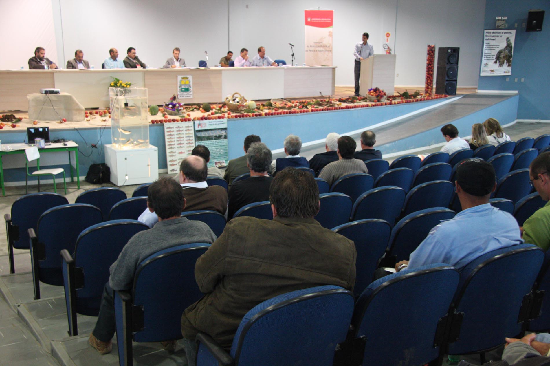 Seminário - Políticas Públicas da Pesca e Aquicultura para Santa Catarina - São Joaquim/SC.