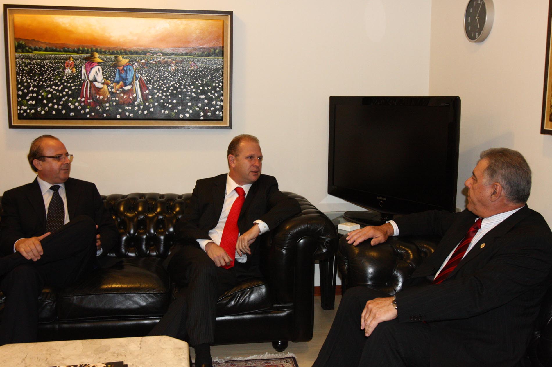 Visita Protocolar do Presidente do TCE