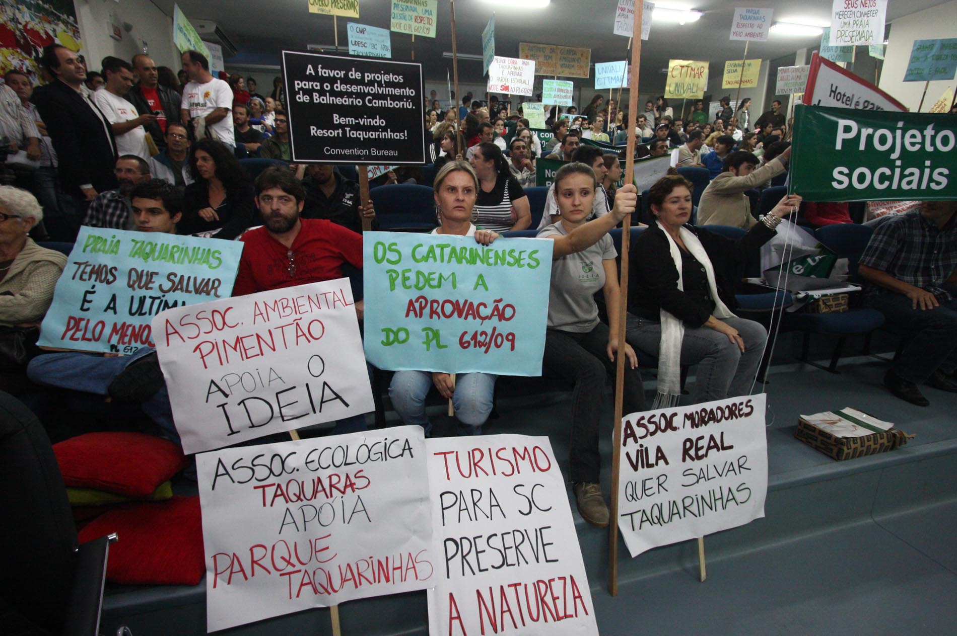 Balneário Camboriú defende criação do Parque Estadual de Taquarinhas