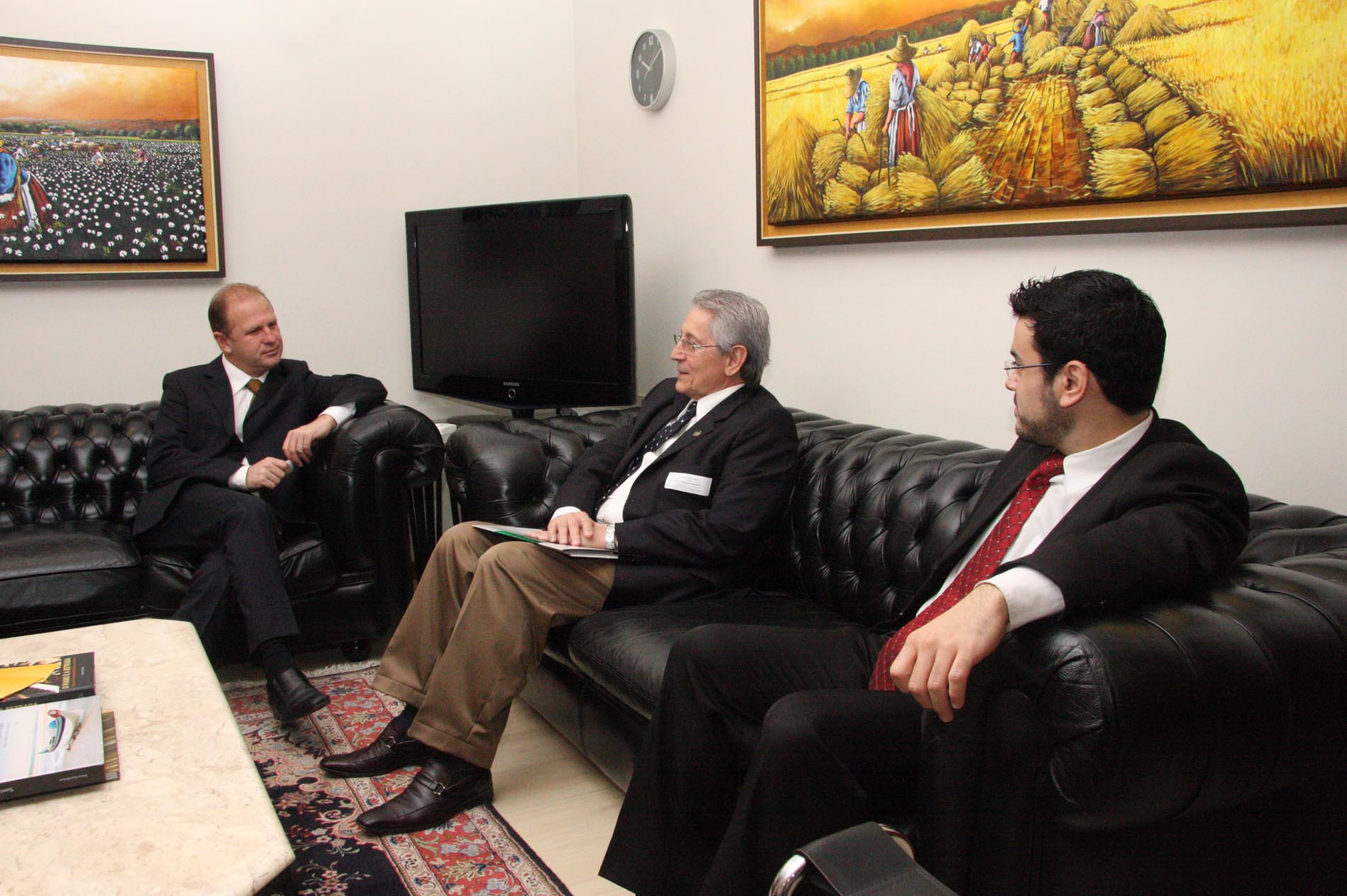 Visita do Presidente da FIESC