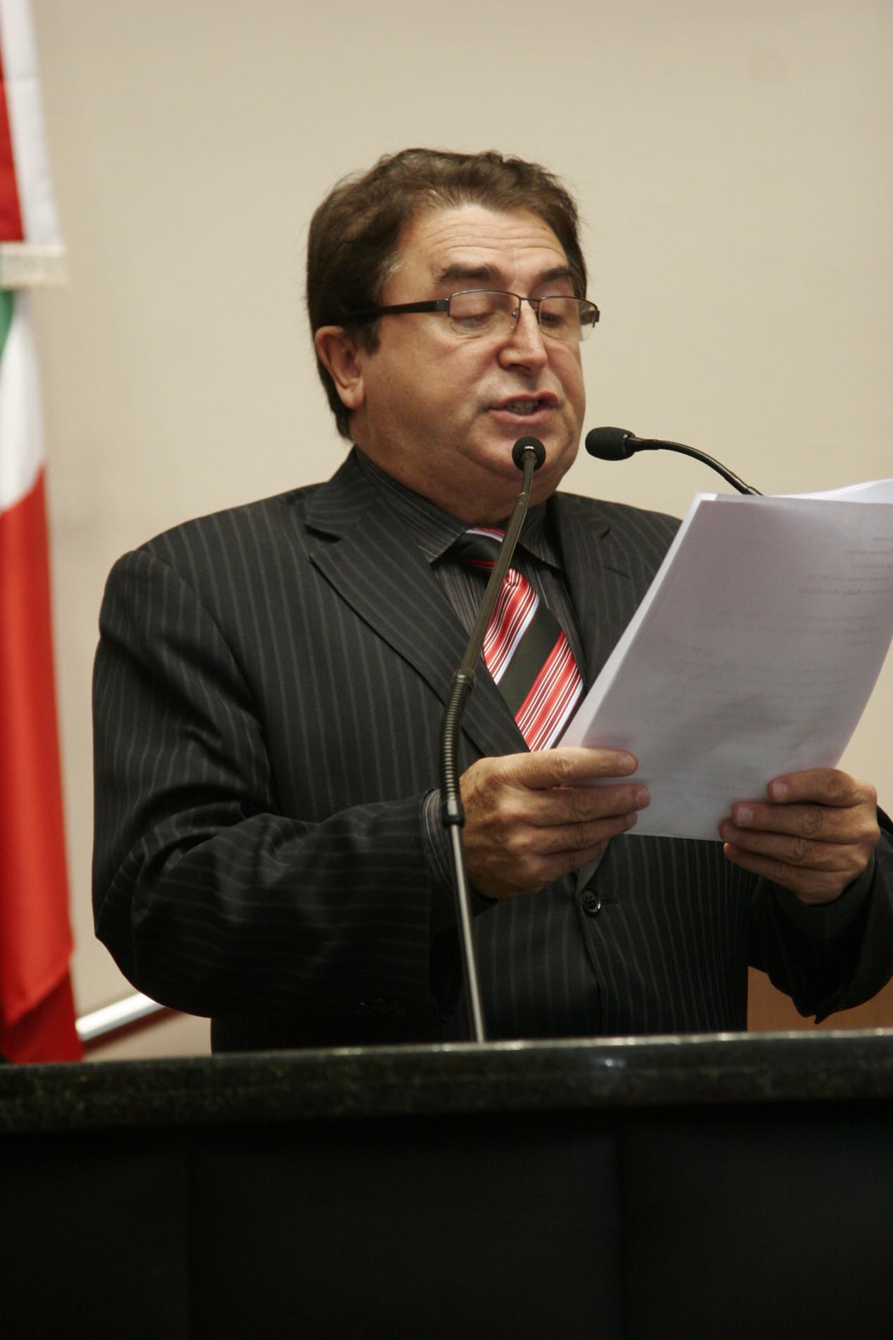Sessão Ordinária - Plenário Osni Régis - Deputado Antônio Aguiar (PMDB)