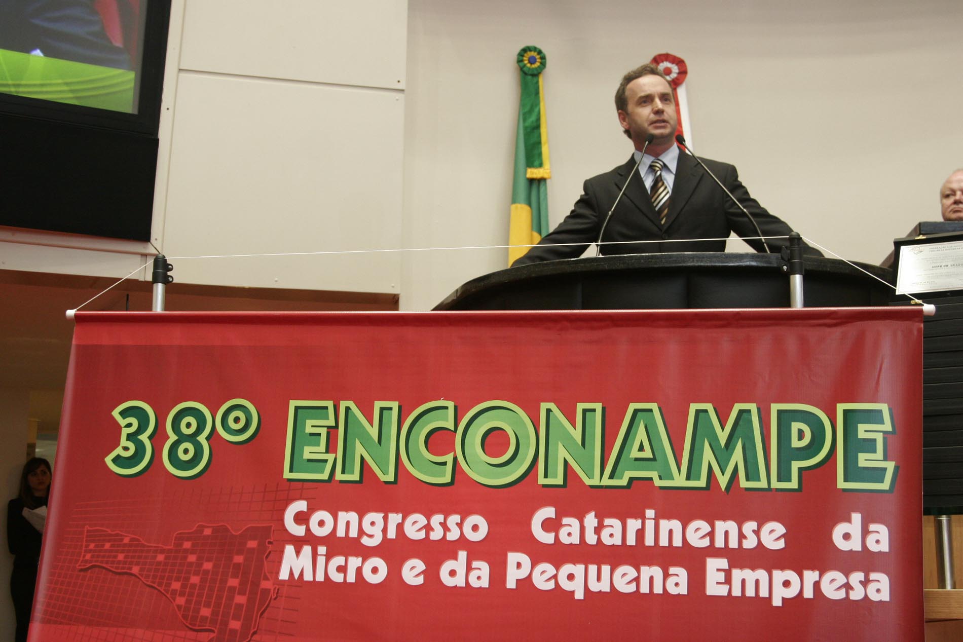 Sessão Especial em homenagem à Federação das Associações de Micro e Pequenas Empresas de Santa Catarina - FAMPESC