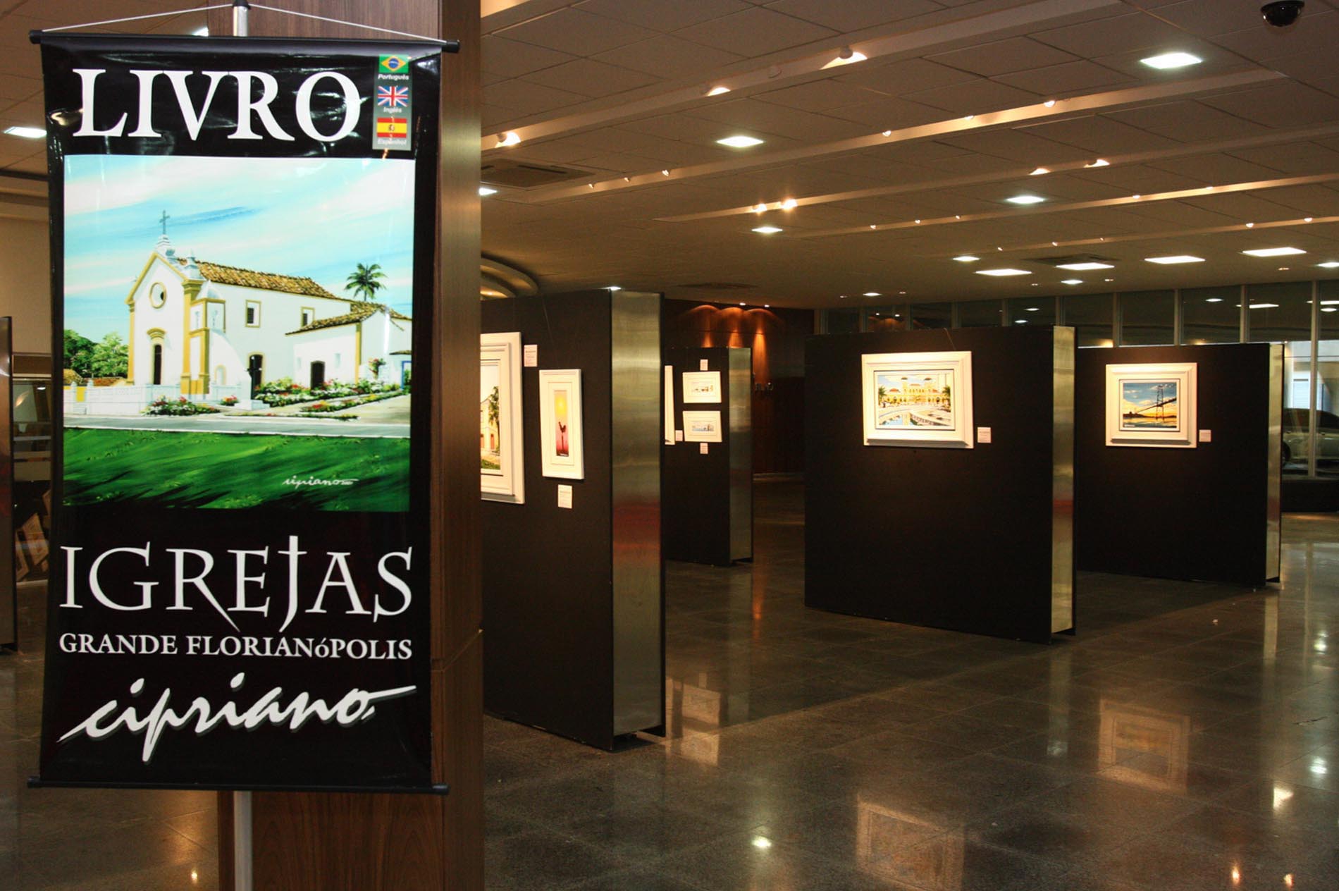 Abertura da exposição do artista José Cipriano