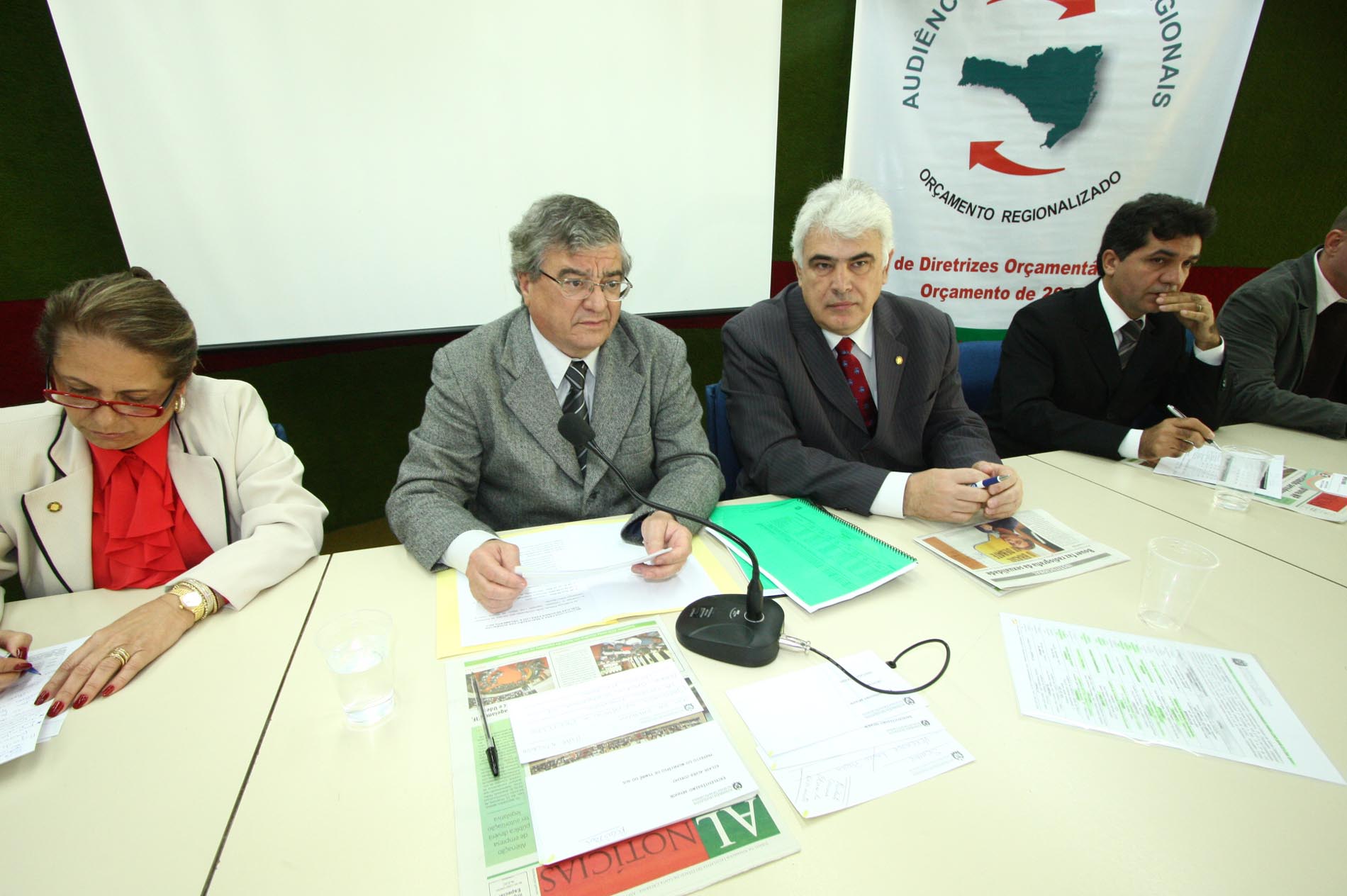 Audiência Pública Regional sobre a Lei de Diretrizes Orçamentária (LDO) 2010 e Lei Orçamentária Anual (LOA) 2011 - Criciúma/SC
