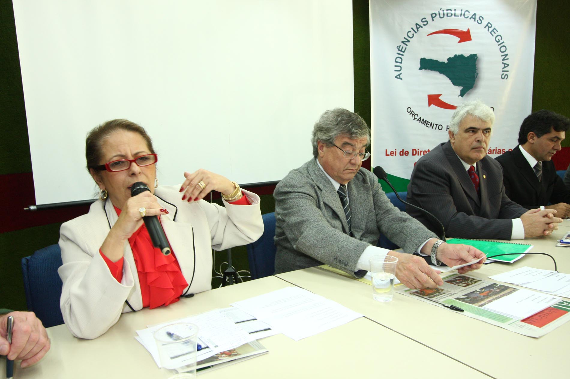 Audiência Pública Regional sobre a Lei de Diretrizes Orçamentária (LDO) 2010 e Lei Orçamentária Anual (LOA) 2011 - Criciúma/SC