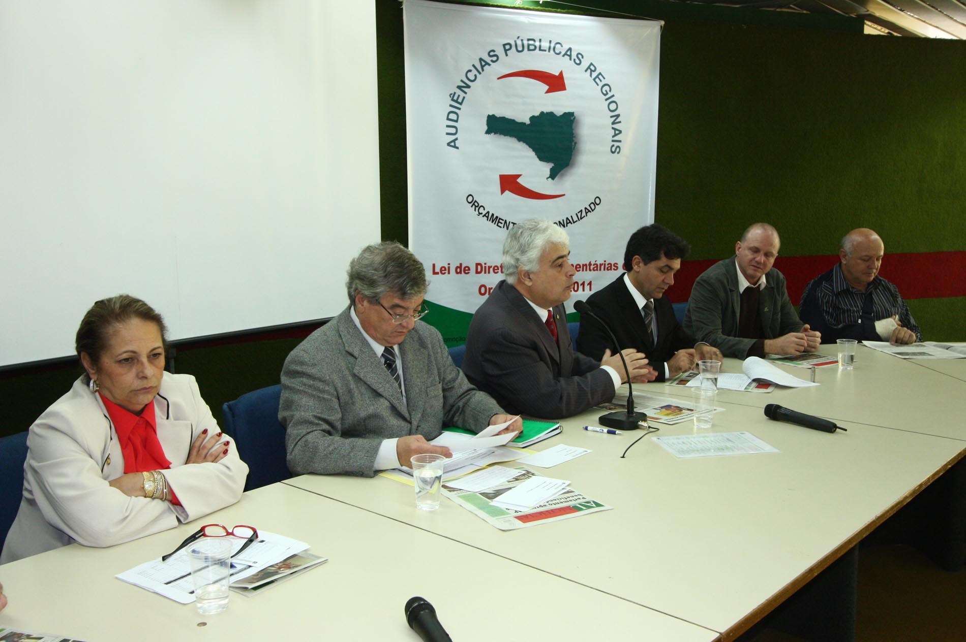 Audiência Pública Regional sobre a Lei de Diretrizes Orçamentária (LDO) 2010 e Lei Orçamentária Anual (LOA) 2011 - Criciúma/SC