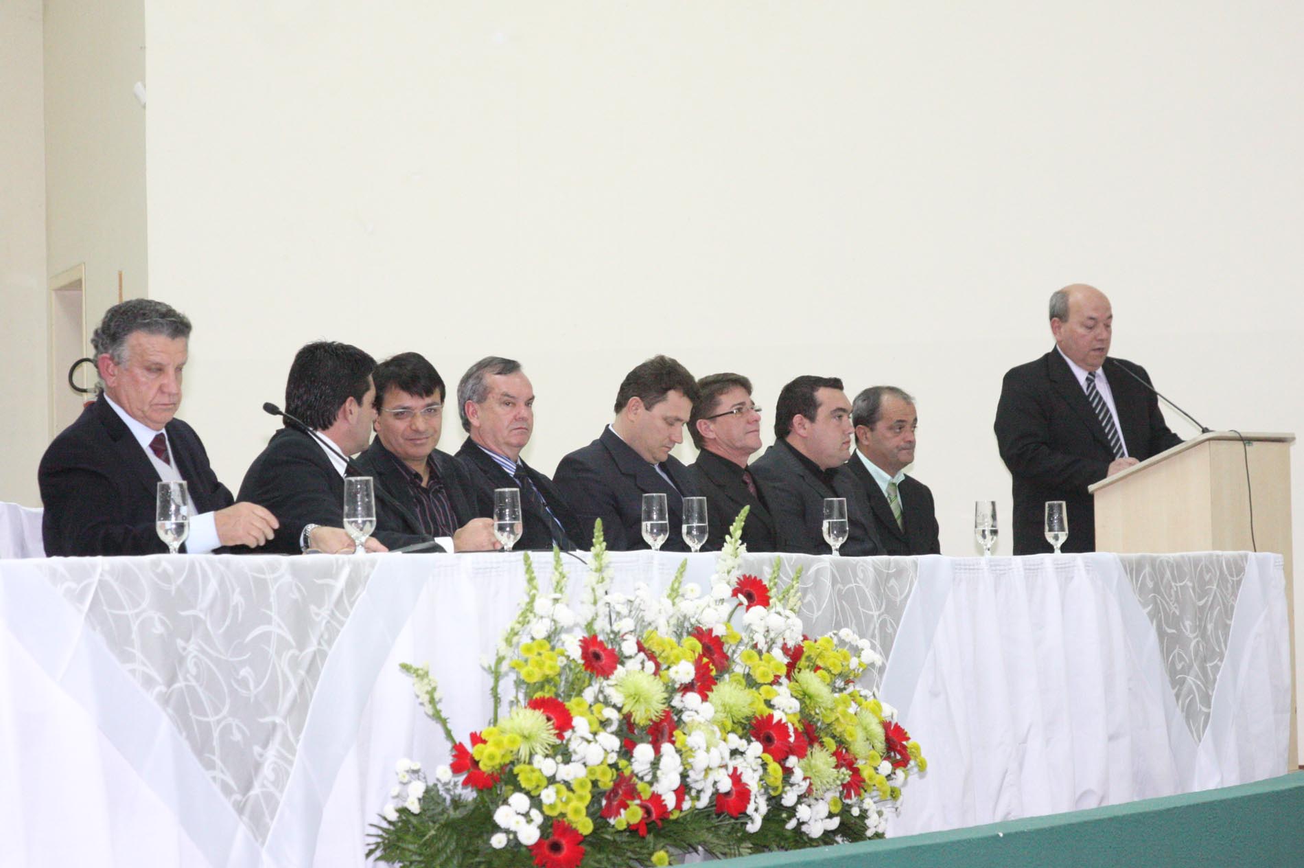 Sessão Solene em homenagem aos 150 anos de Emancipação do Município de Tijucas - Local:  Tijucas/SC.
