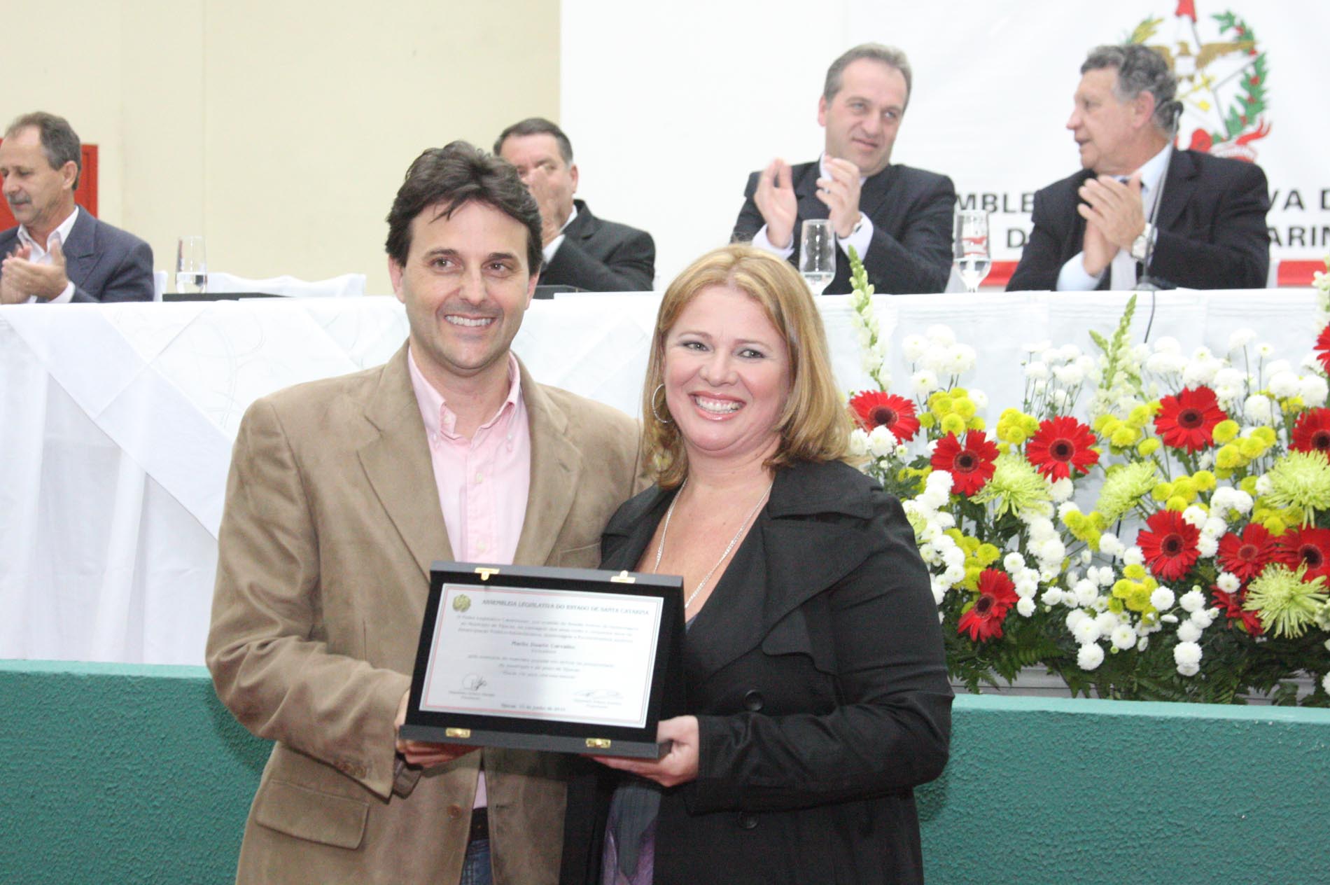 Sessão Solene em homenagem aos 150 anos de Emancipação do Município de Tijucas - Local:  Tijucas/SC.