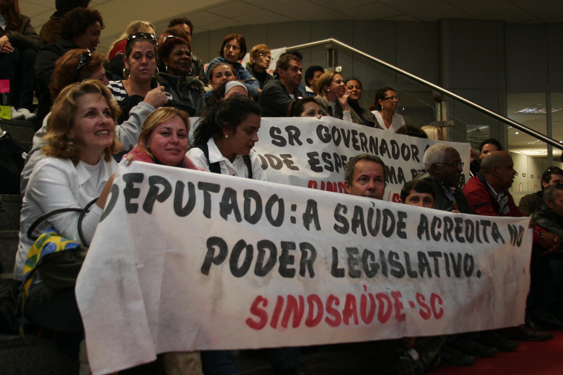 Manifestação dos Servidores da Saúde