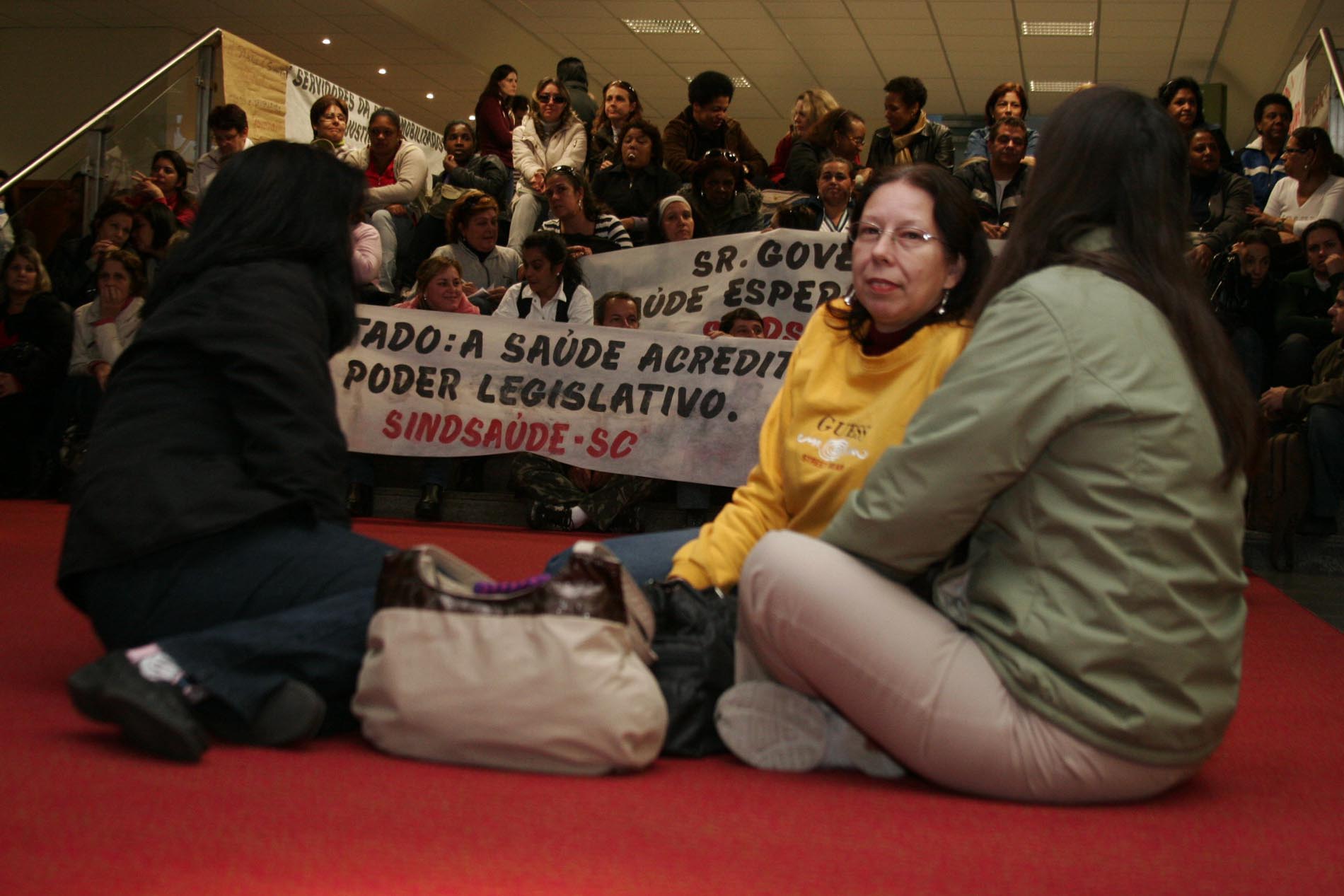 Manifestação dos Servidores da Saúde